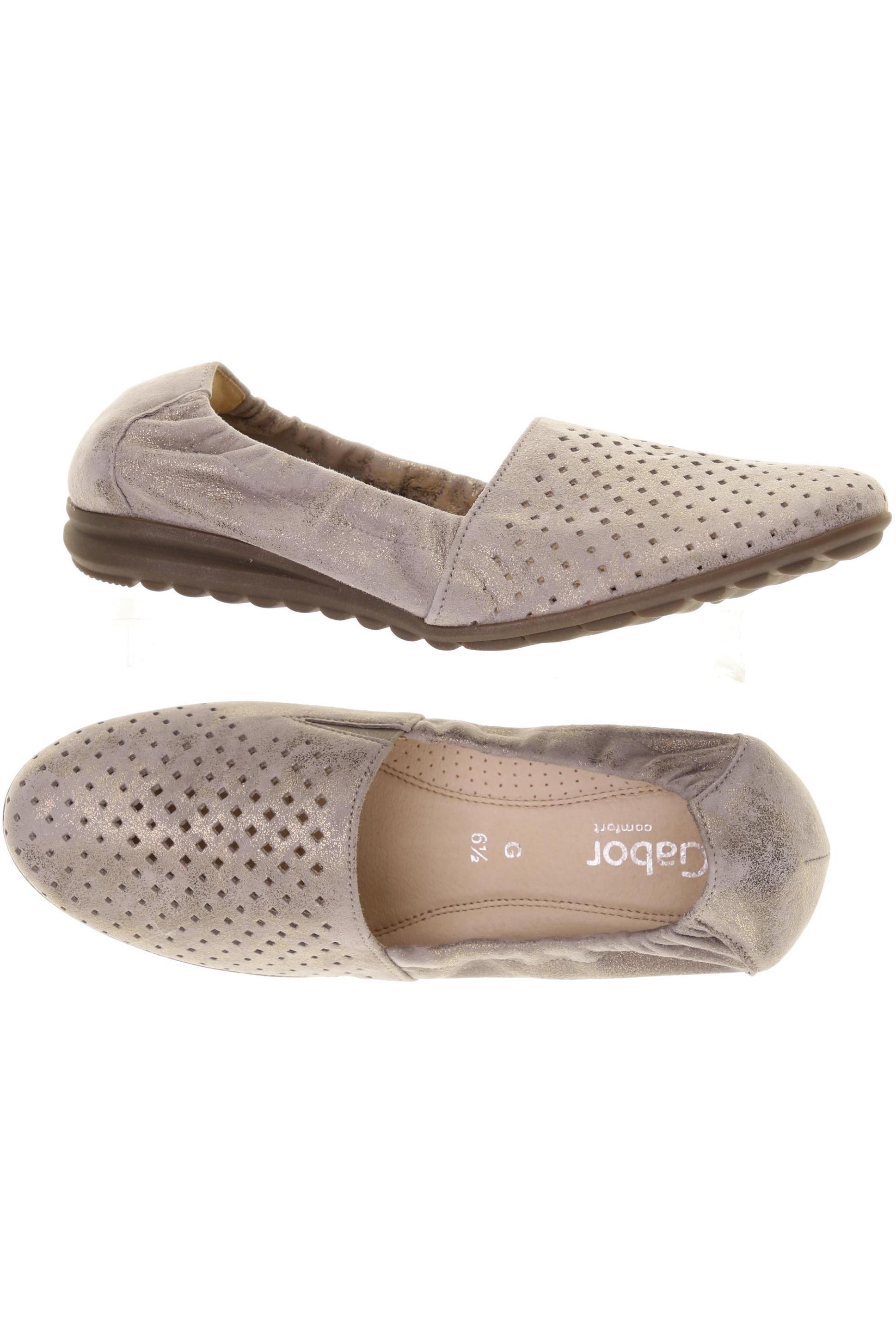 

Gabor Damen Halbschuh, silber, Gr. 6.5