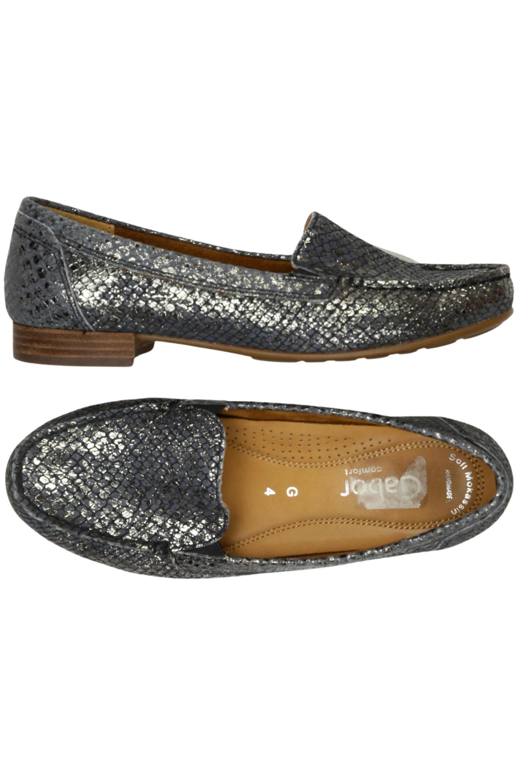 

Gabor Damen Halbschuh, grau, Gr. 4