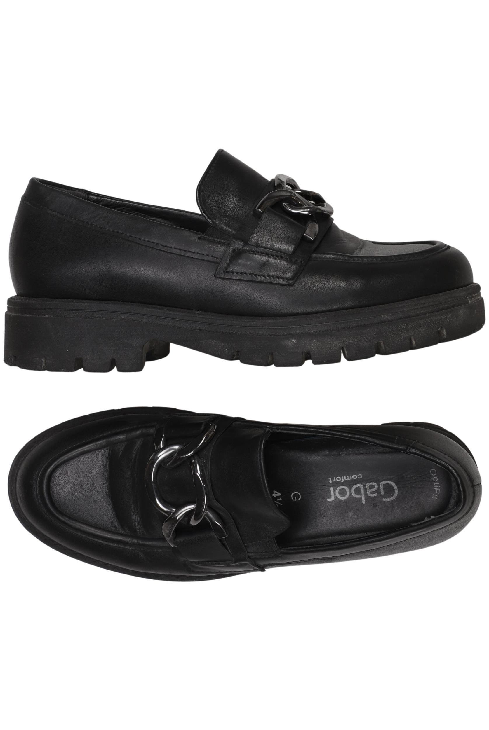 

Gabor Damen Halbschuh, schwarz, Gr. 4.5