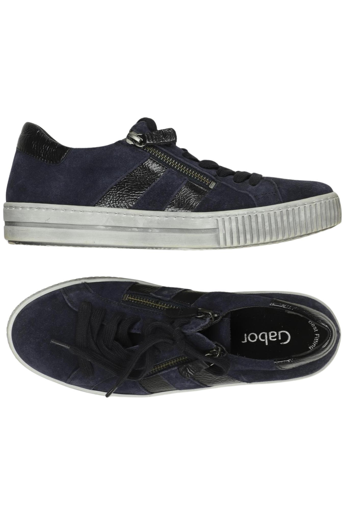 

Gabor Damen Halbschuh, marineblau, Gr. 5.5