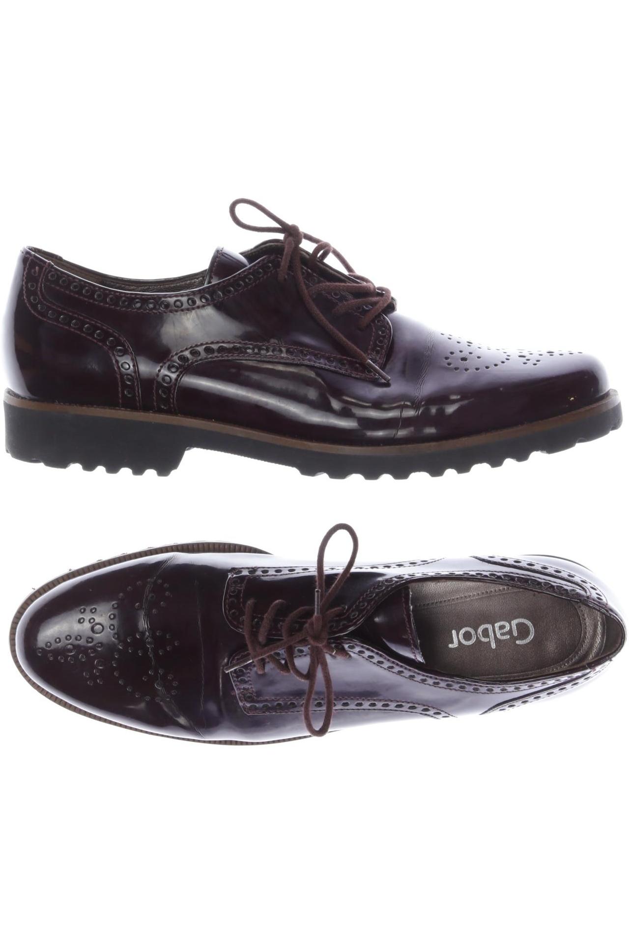 

Gabor Damen Halbschuh, bordeaux, Gr. 6.5