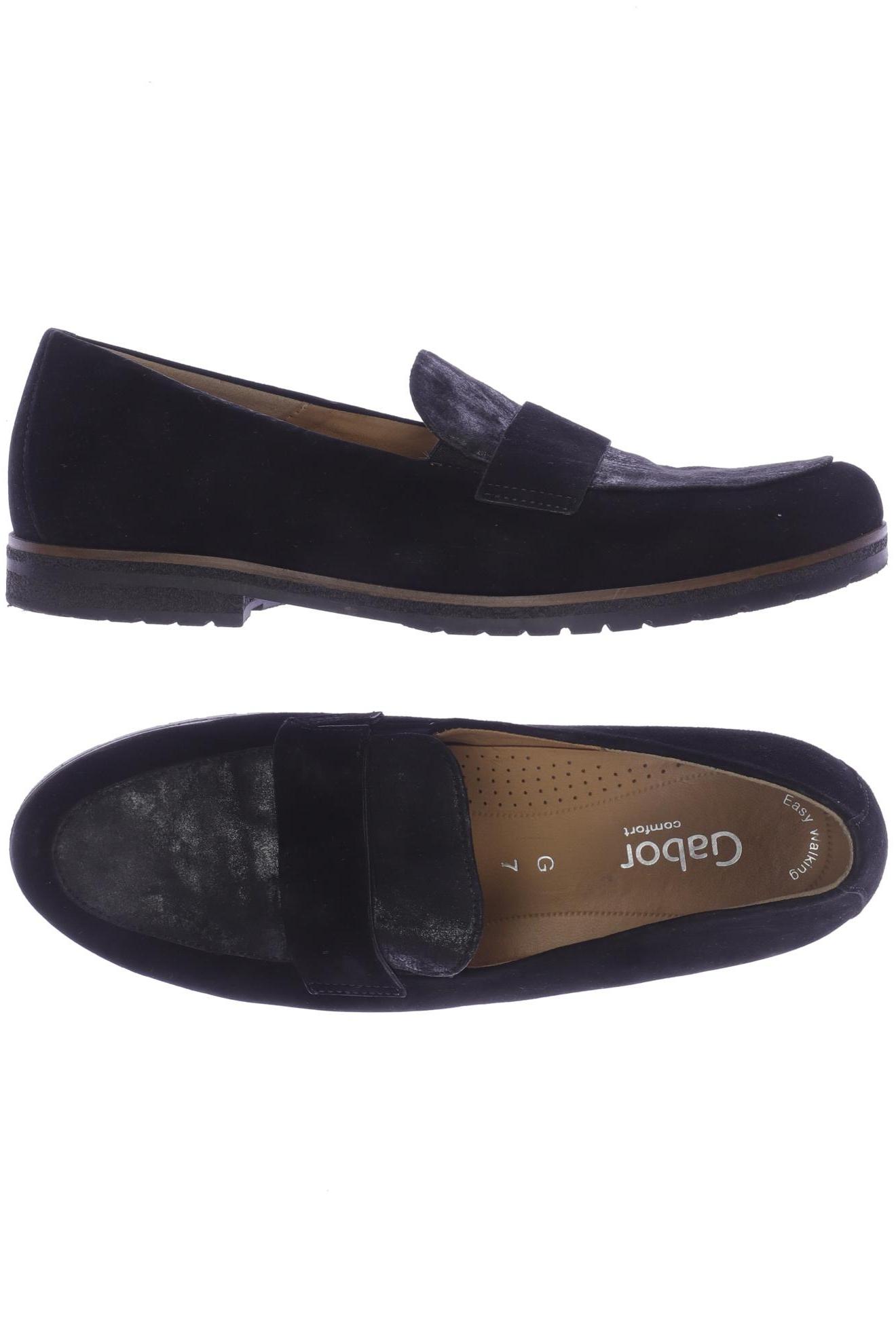 

Gabor Damen Halbschuh, schwarz, Gr. 7