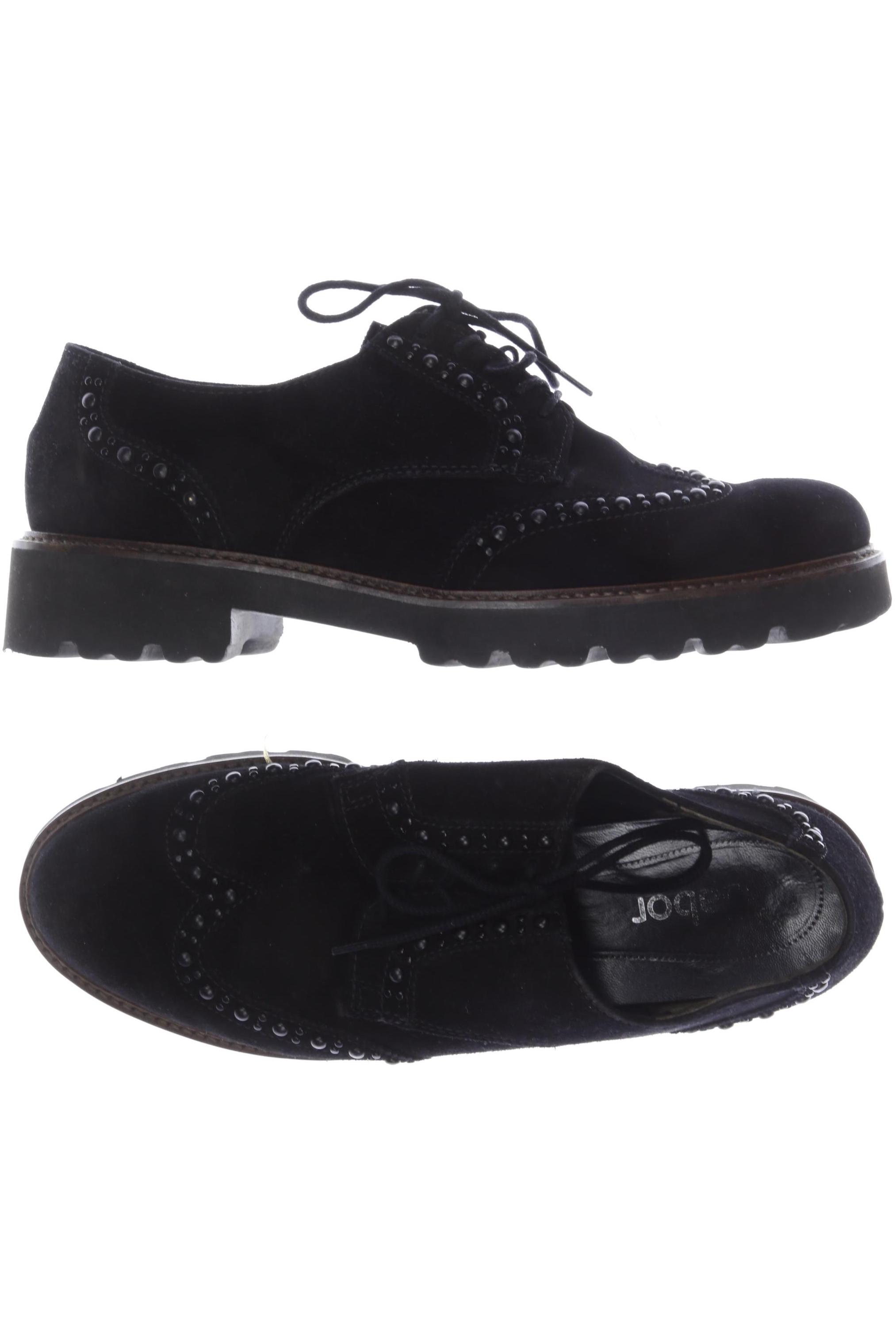 

Gabor Damen Halbschuh, schwarz, Gr. 6