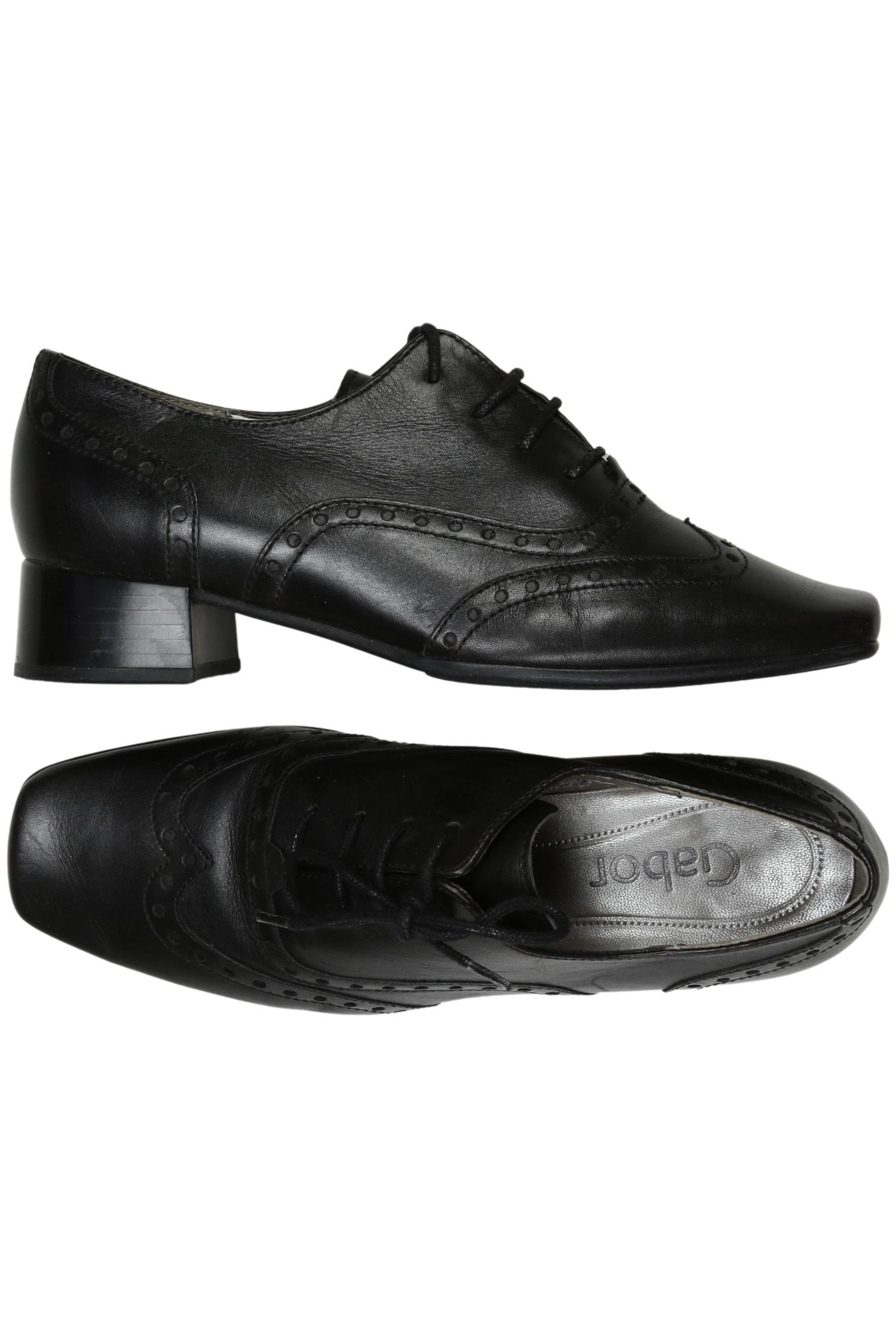 

Gabor Damen Halbschuh, schwarz, Gr. 3