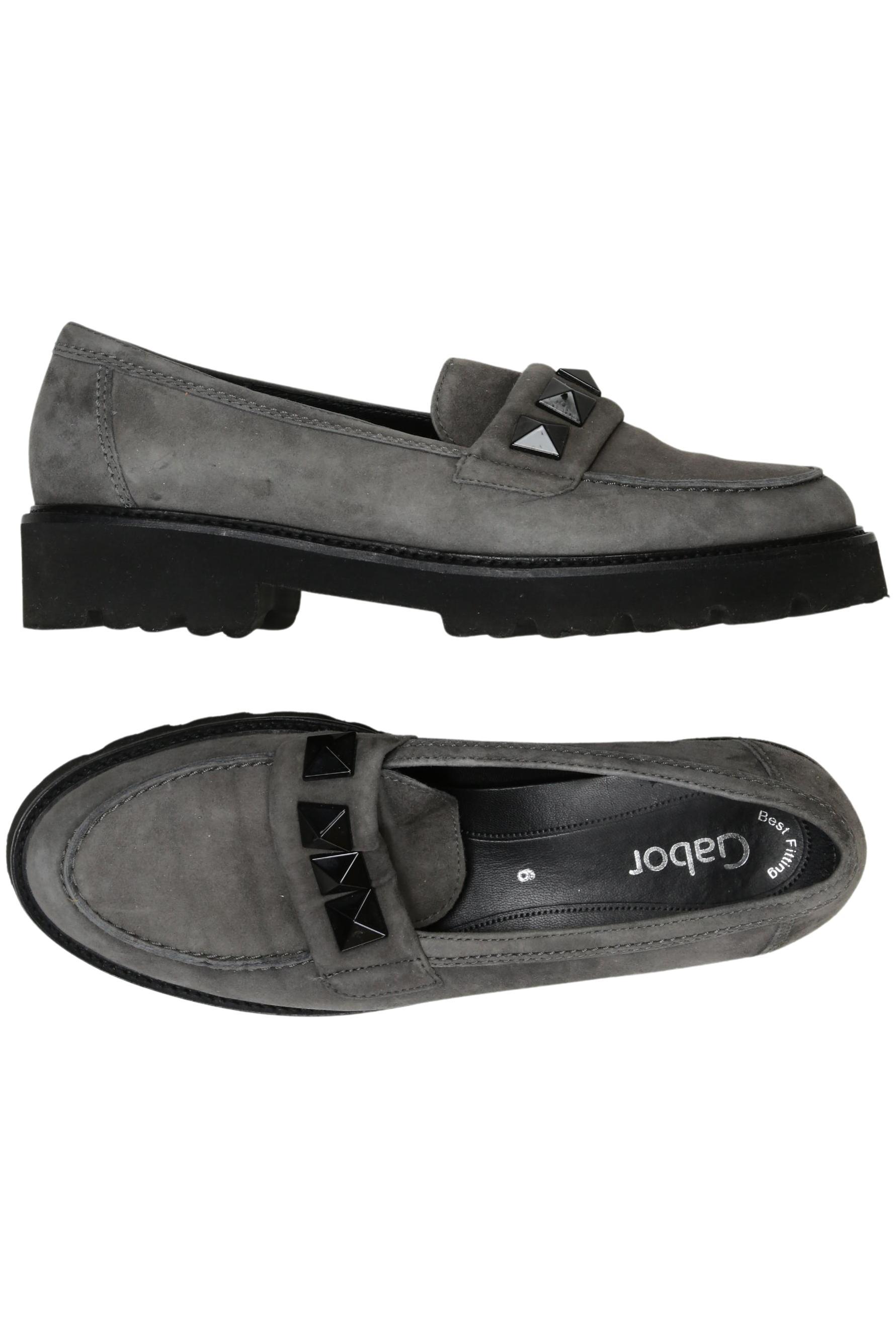 

Gabor Damen Halbschuh, grau, Gr. 6