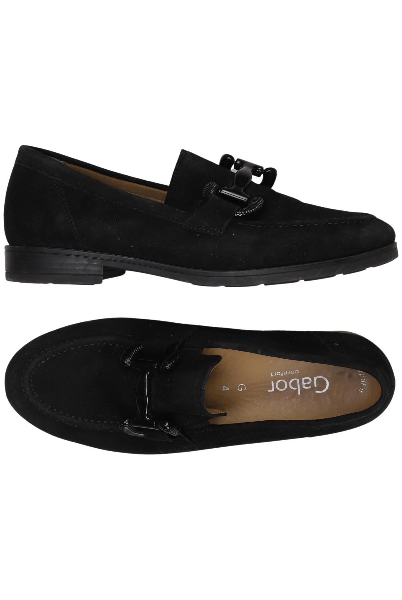 

Gabor Damen Halbschuh, schwarz, Gr. 4