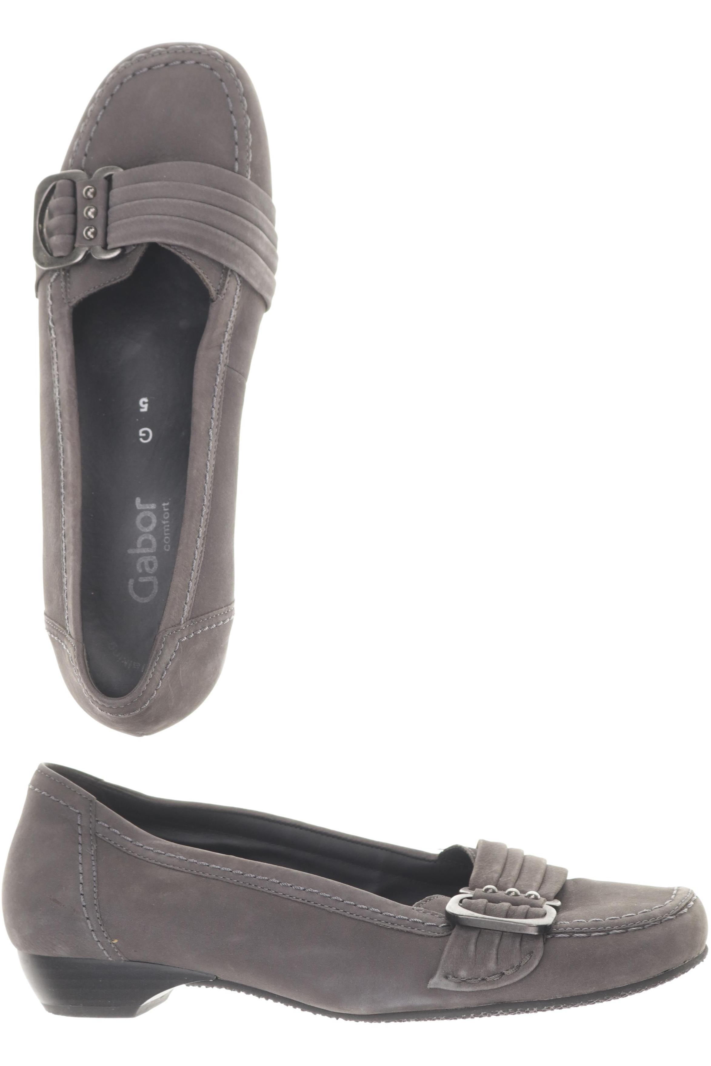 

Gabor Damen Halbschuh, grau, Gr. 5