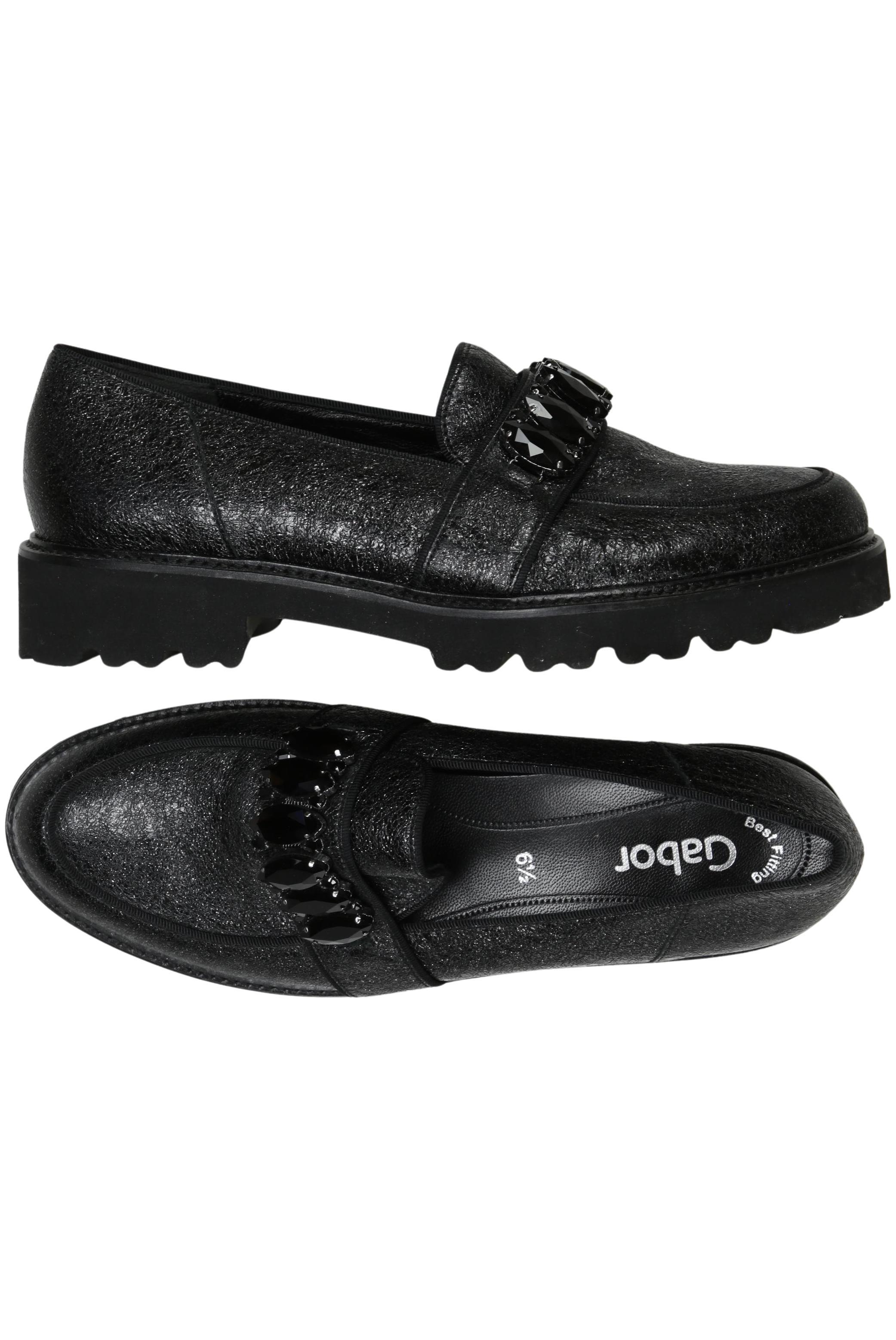 

Gabor Damen Halbschuh, schwarz, Gr. 6.5