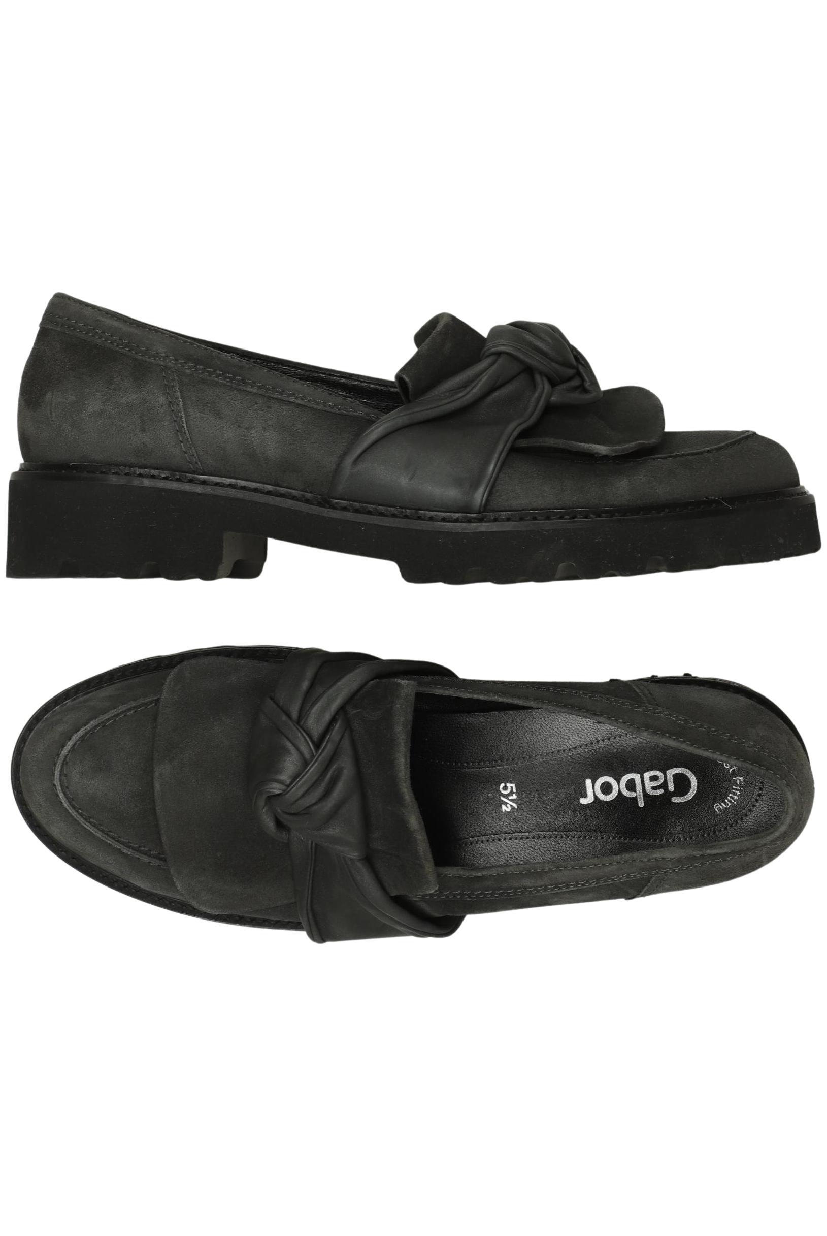 

Gabor Damen Halbschuh, grau, Gr. 5.5