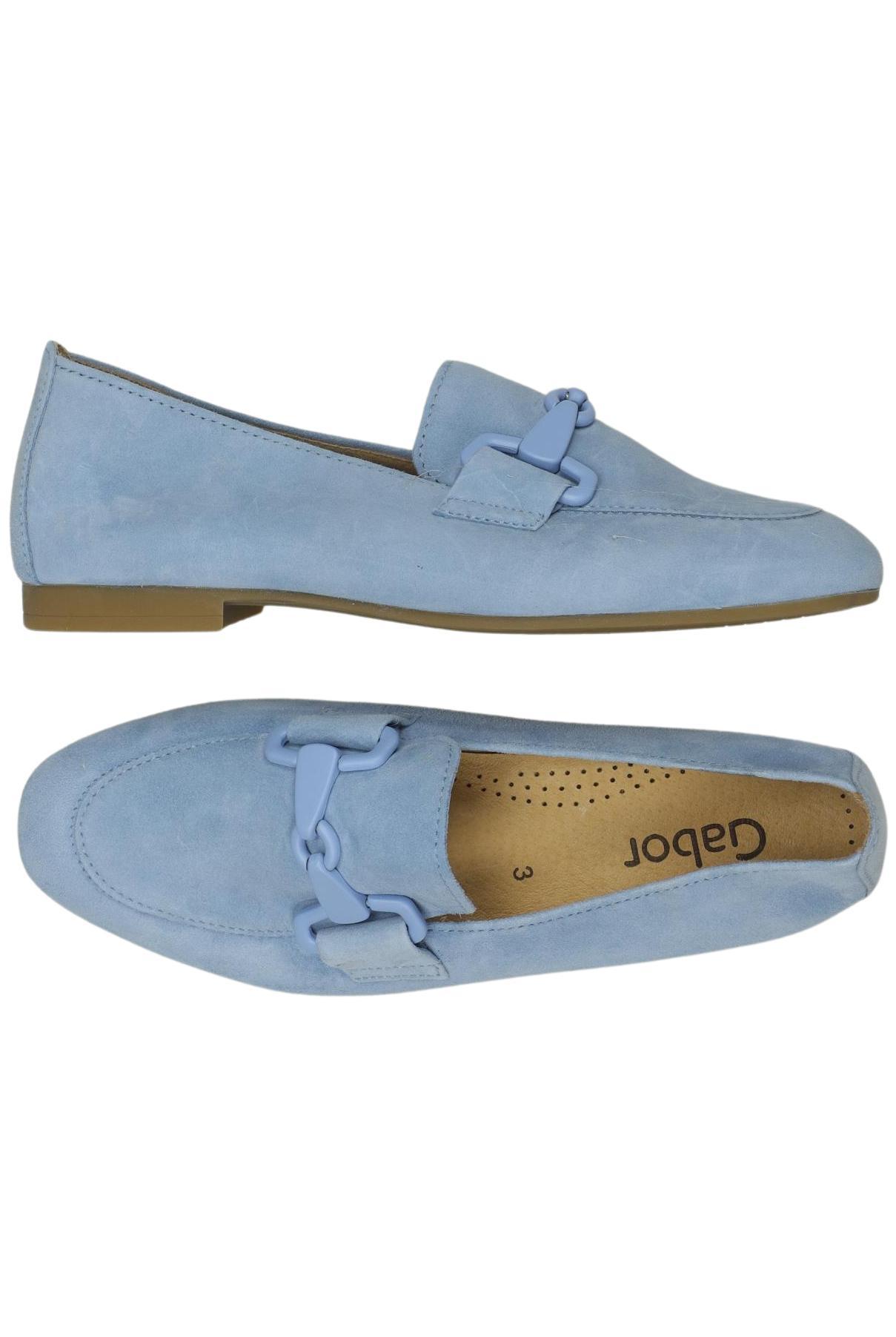 

Gabor Damen Halbschuh, hellblau, Gr. 3