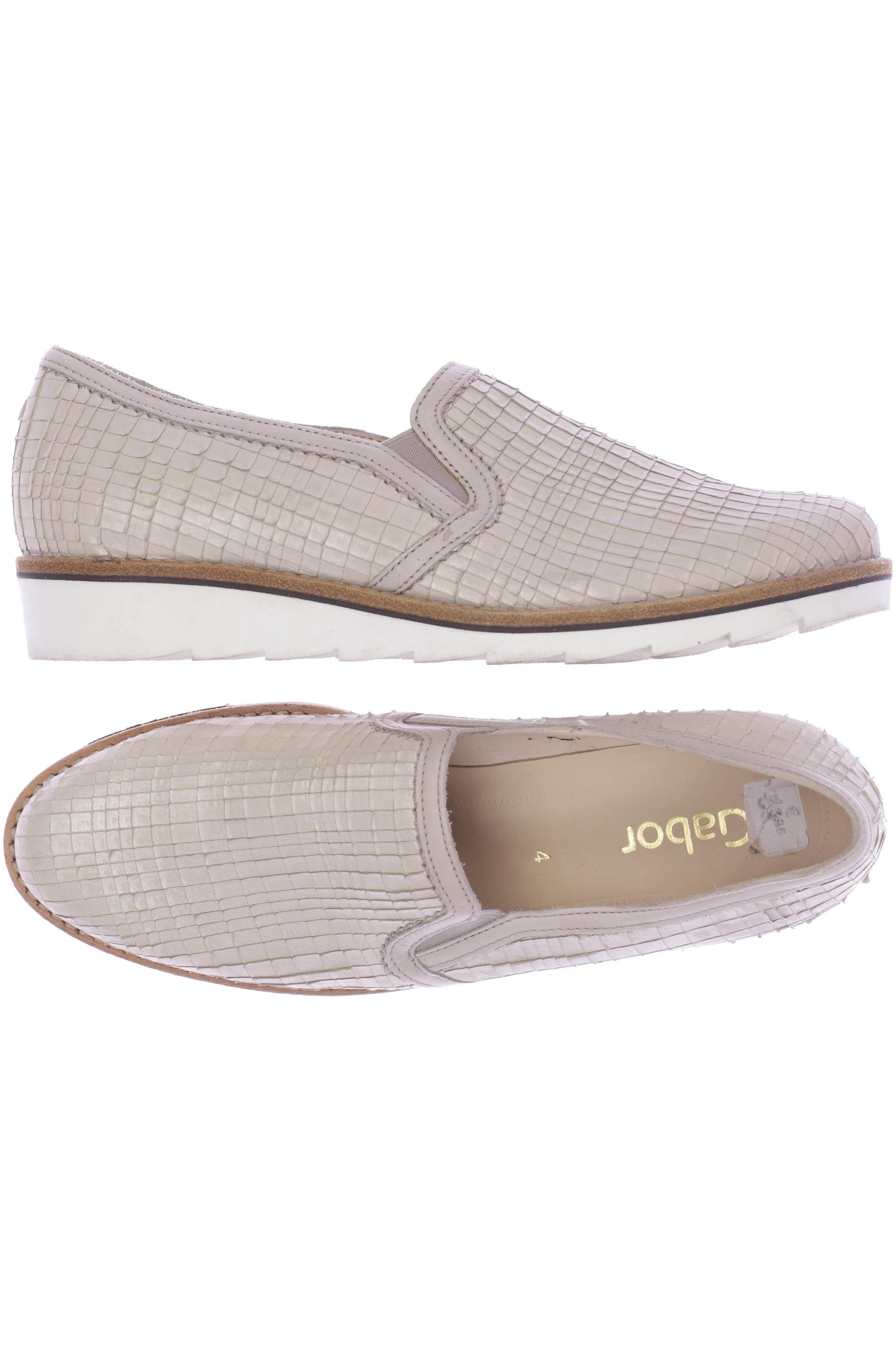 

Gabor Damen Halbschuh, beige, Gr. 4