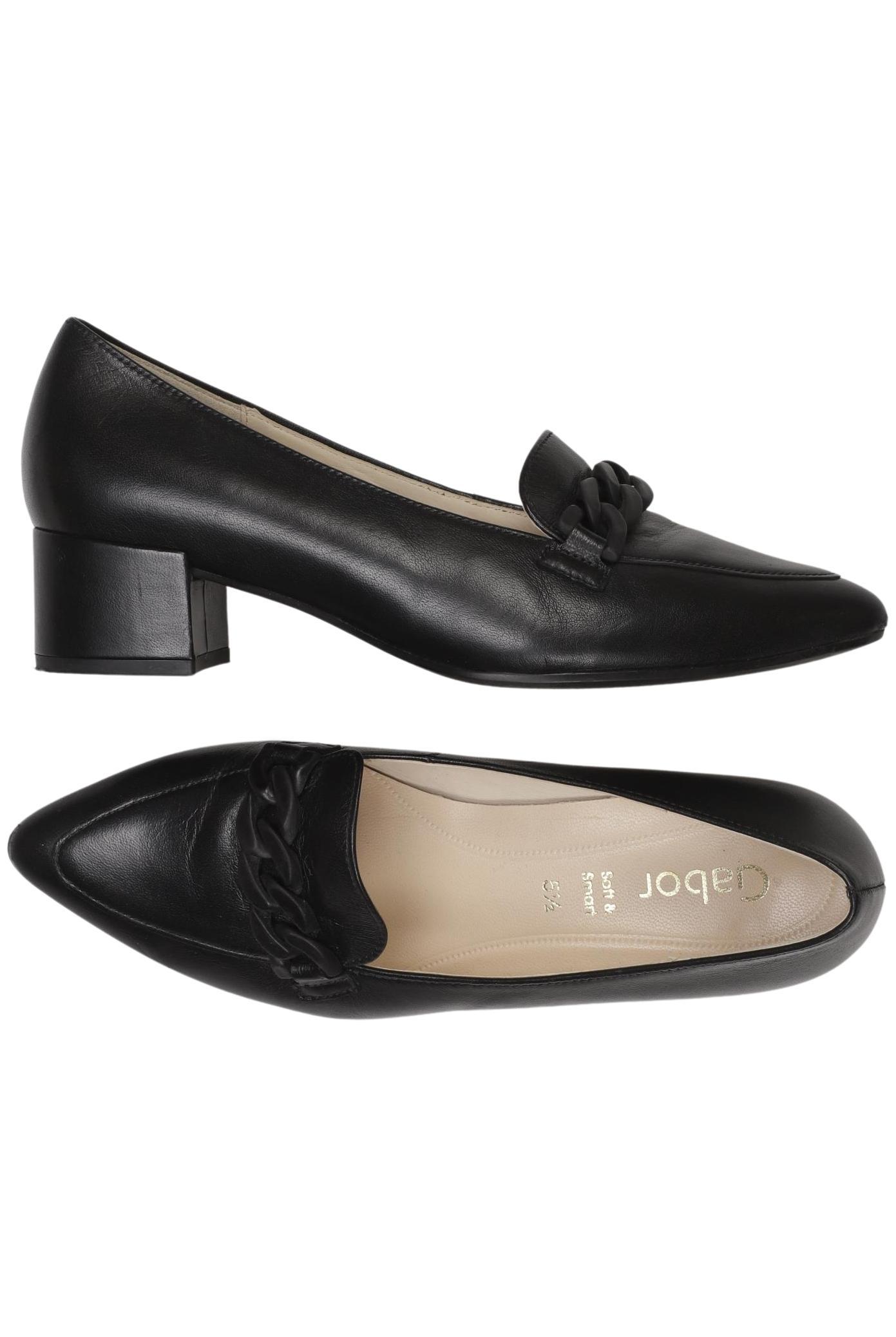 

Gabor Damen Halbschuh, schwarz, Gr. 5.5