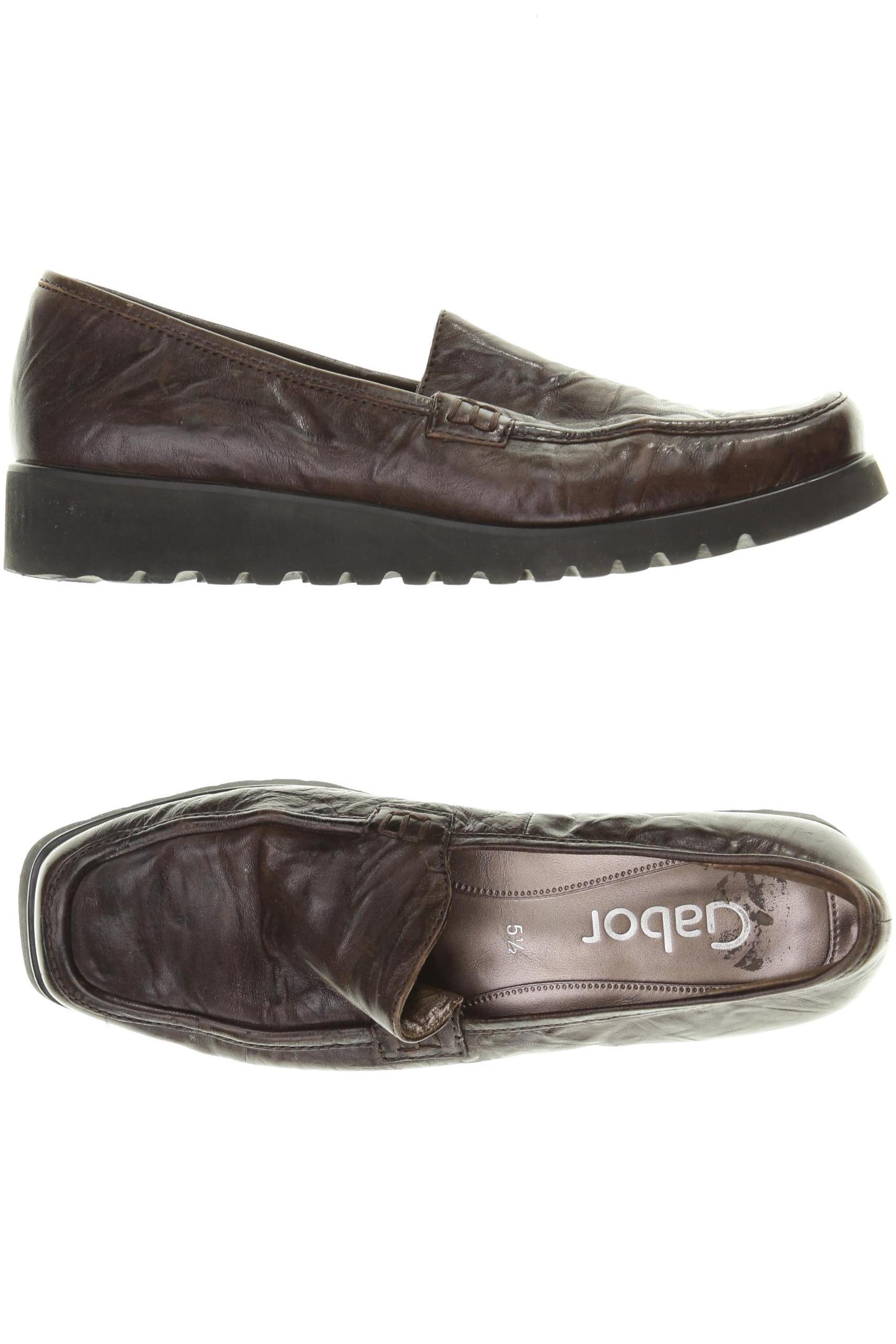 

Gabor Damen Halbschuh, braun, Gr. 5.5