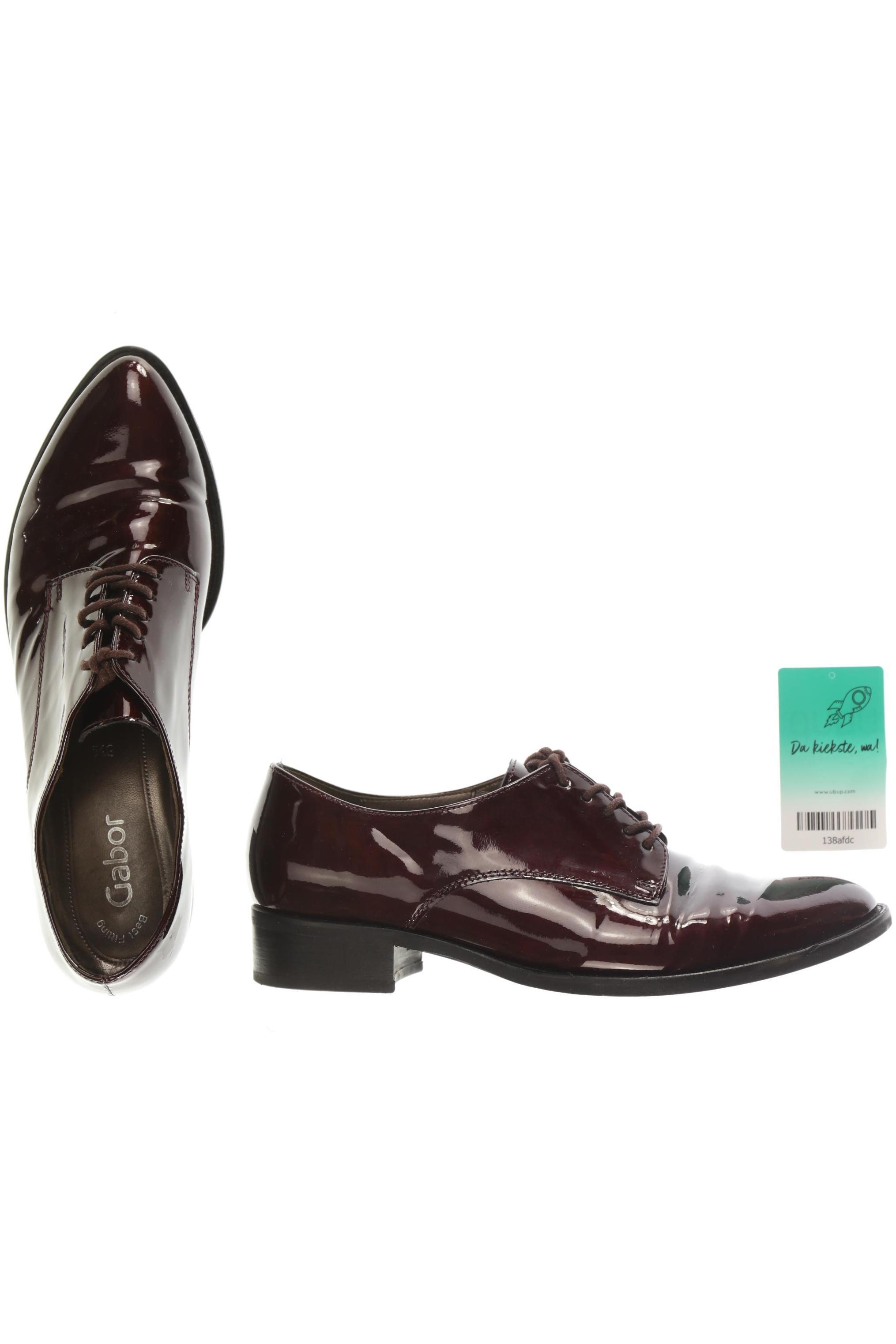 

Gabor Damen Halbschuh, bordeaux, Gr. 6.5