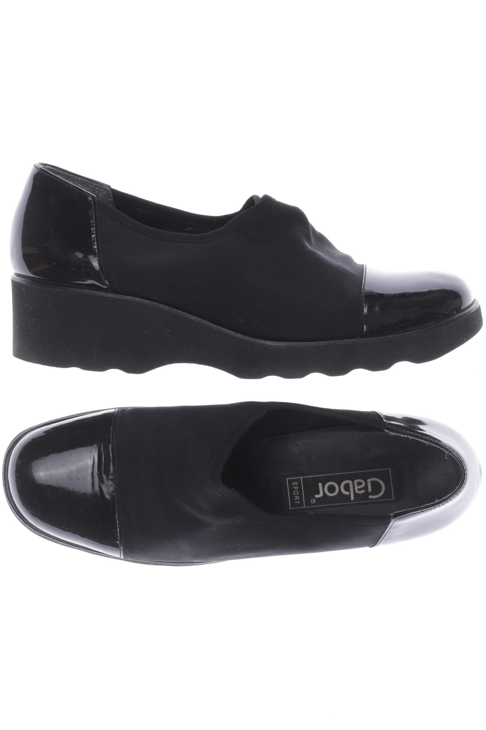 

Gabor Damen Halbschuh, schwarz, Gr. 39