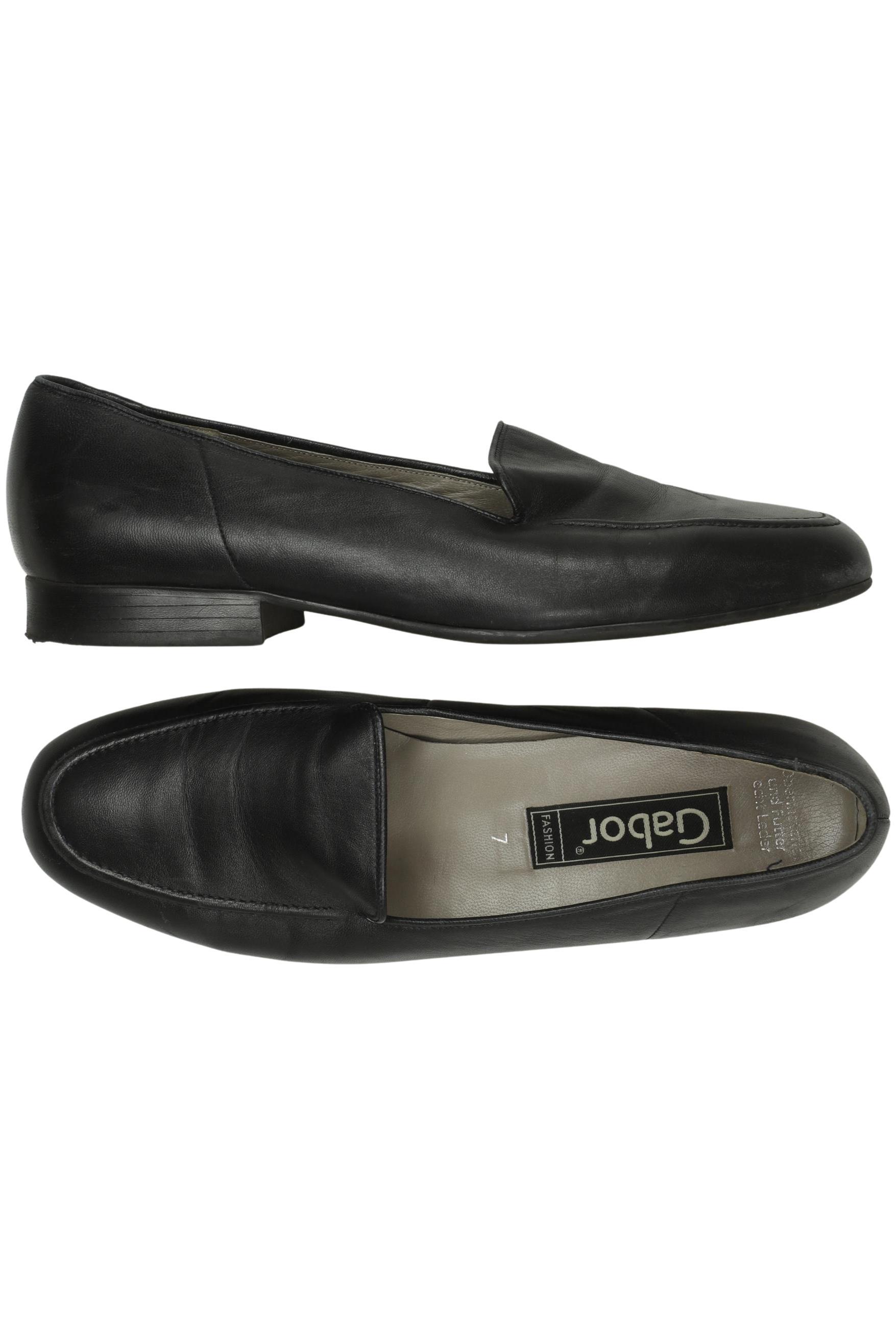 

Gabor Damen Halbschuh, schwarz, Gr. 7