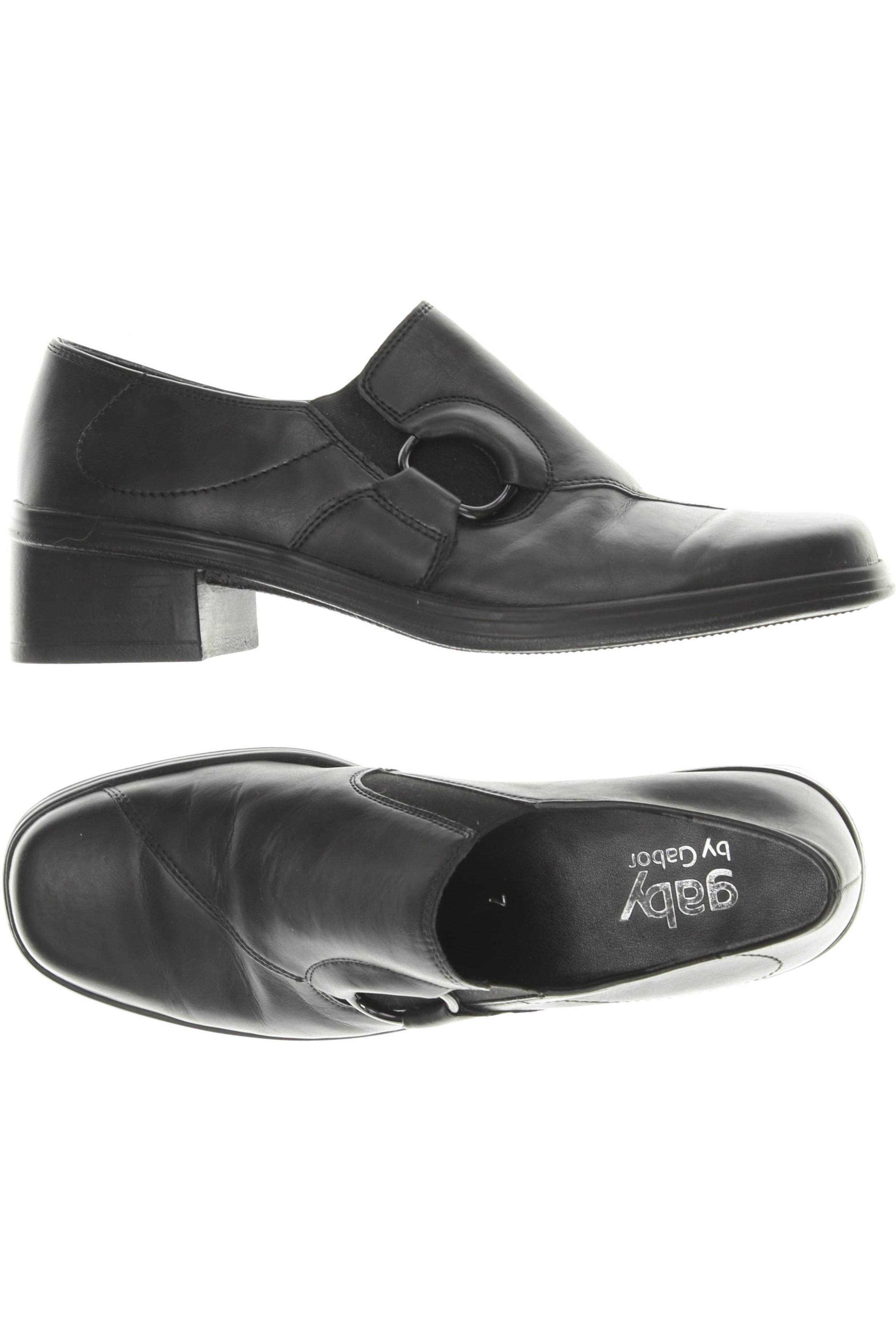 

Gabor Damen Halbschuh, schwarz, Gr. 7