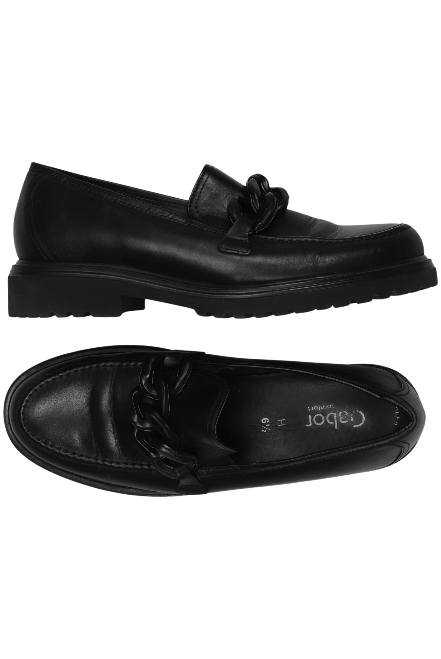 

Gabor Damen Halbschuh, schwarz, Gr. 6.5