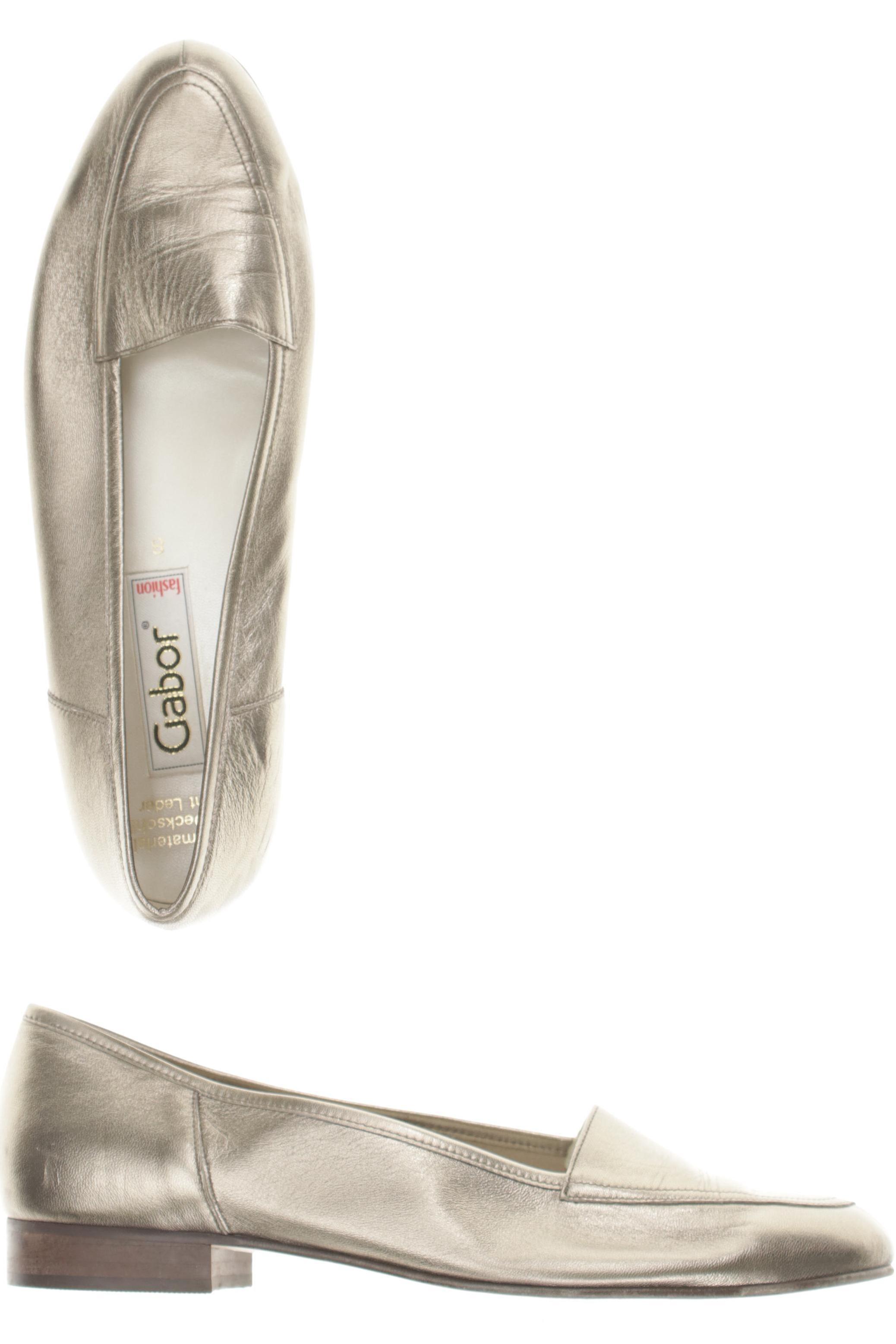 

Gabor Damen Halbschuh, silber, Gr. 8