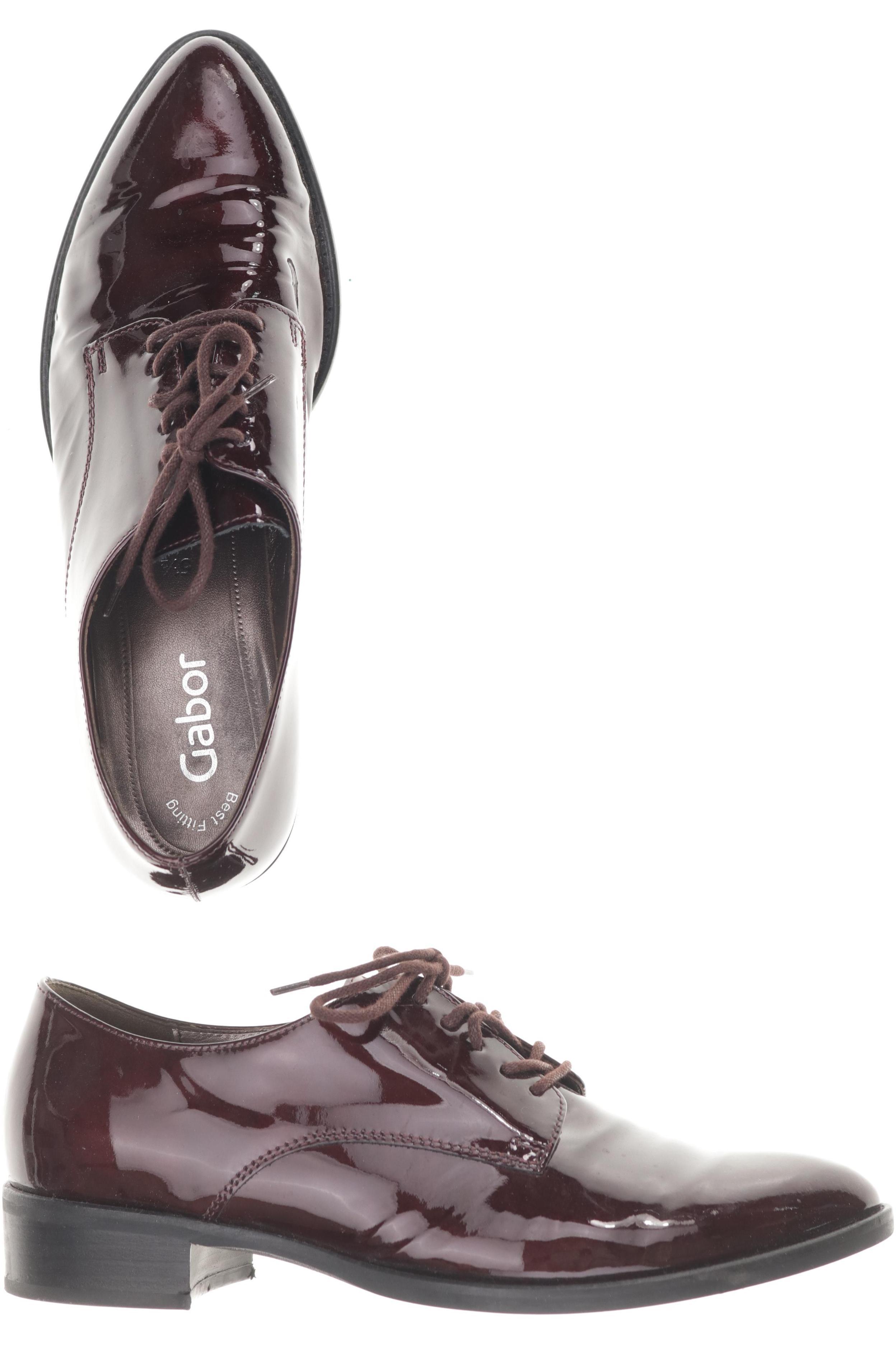 

Gabor Damen Halbschuh, rot, Gr. 5.5