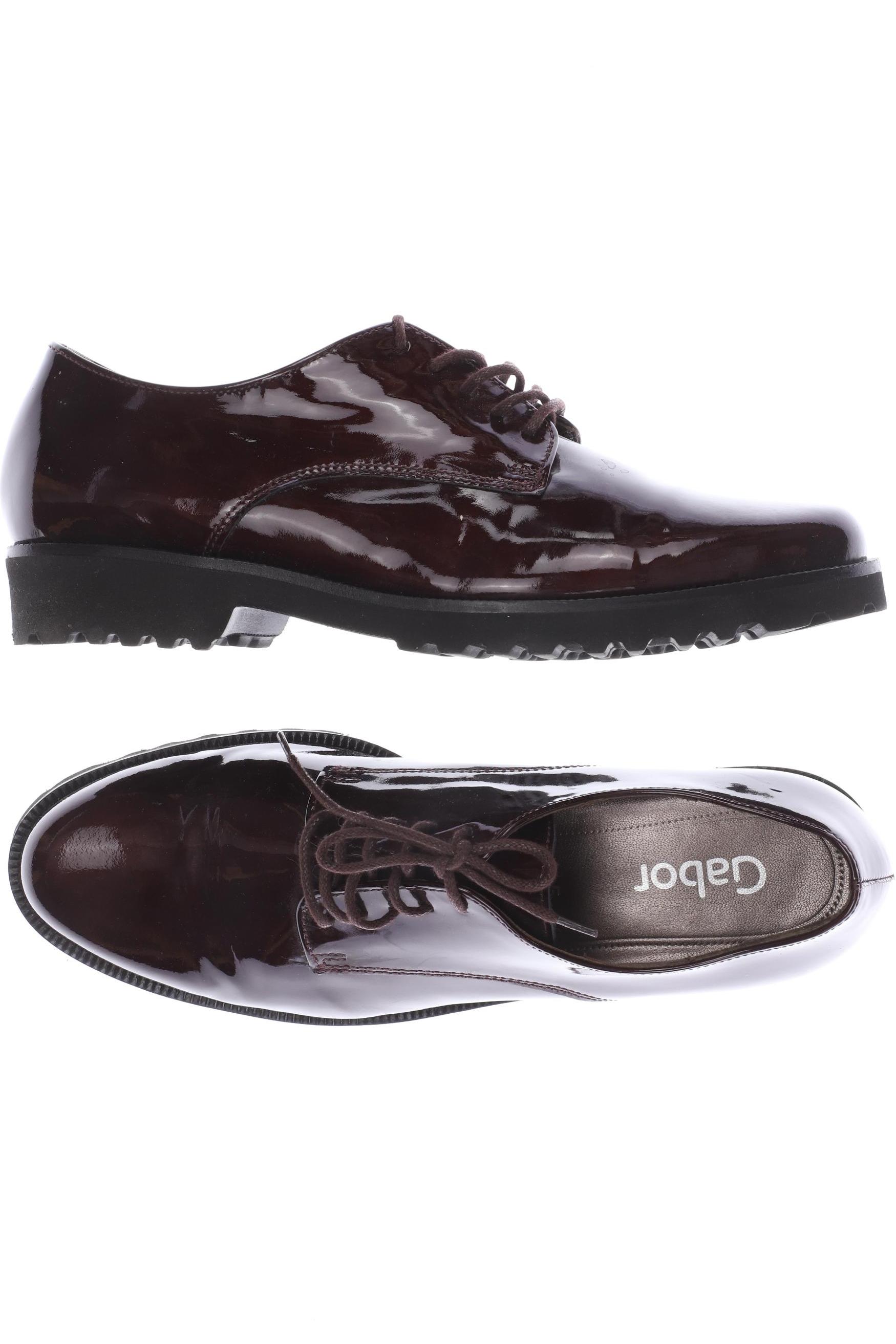 

Gabor Damen Halbschuh, rot, Gr. 5