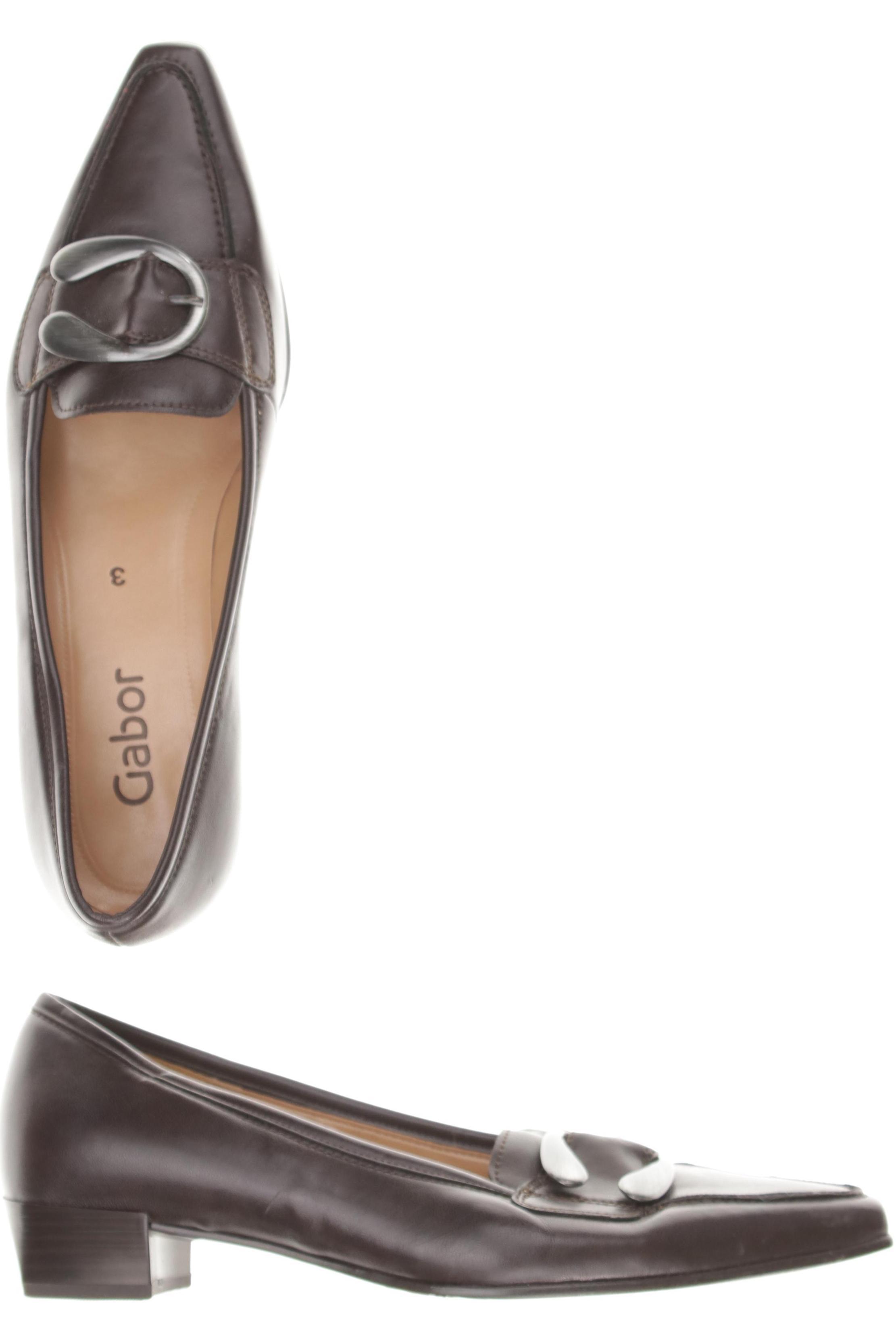 

Gabor Damen Halbschuh, braun, Gr. 3