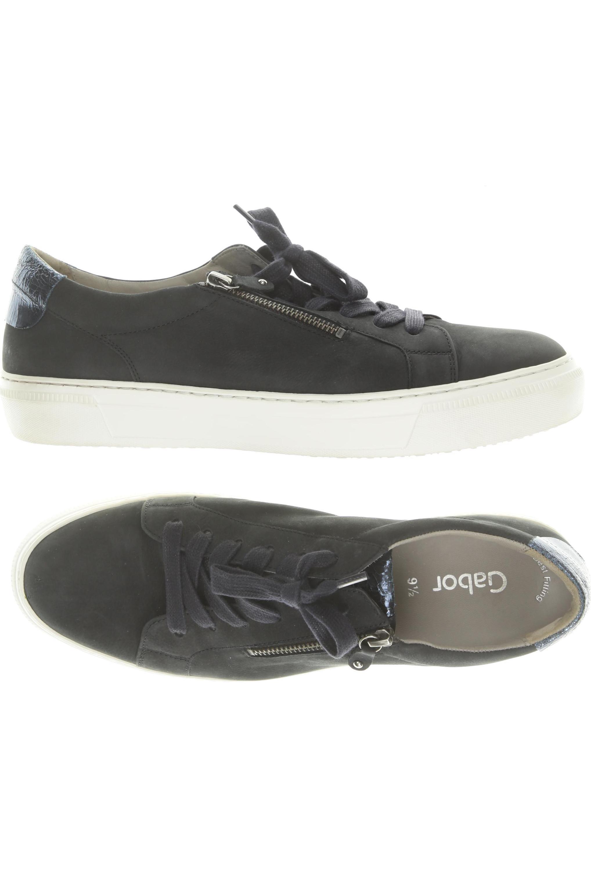 

Gabor Damen Halbschuh, blau, Gr. 9.5