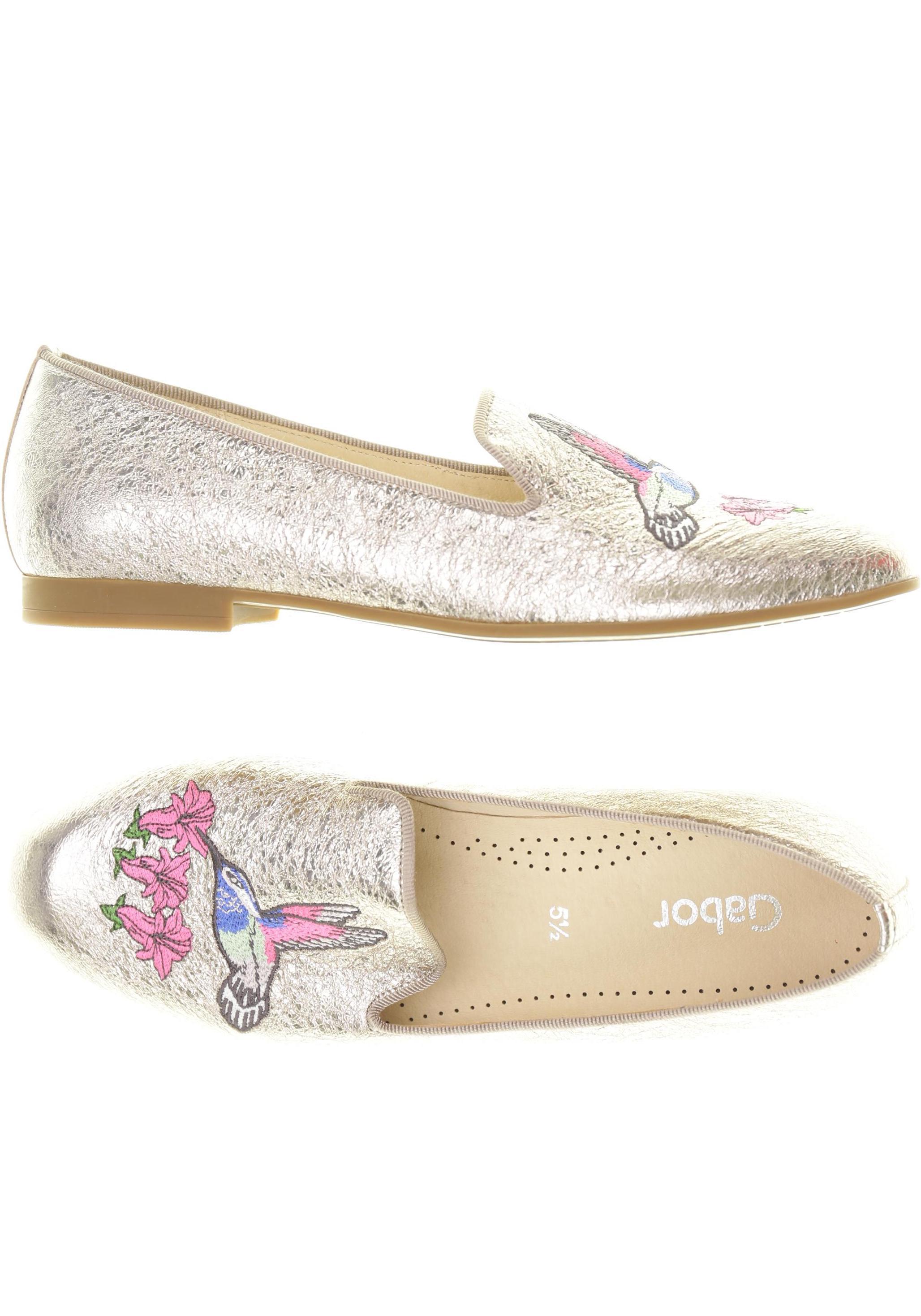 

Gabor Damen Halbschuh, gelb, Gr. 5.5