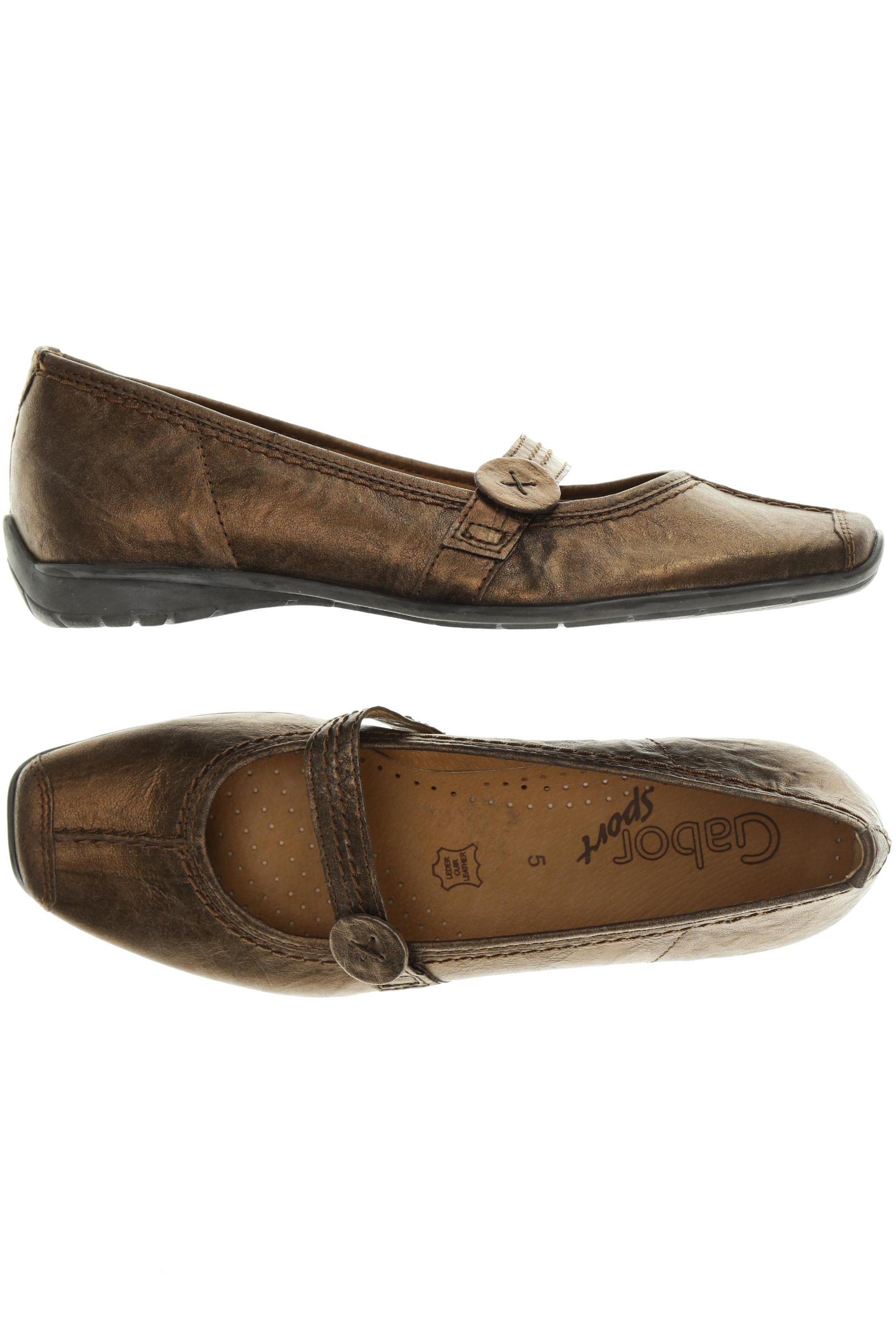 

Gabor Damen Halbschuh, braun, Gr. 5