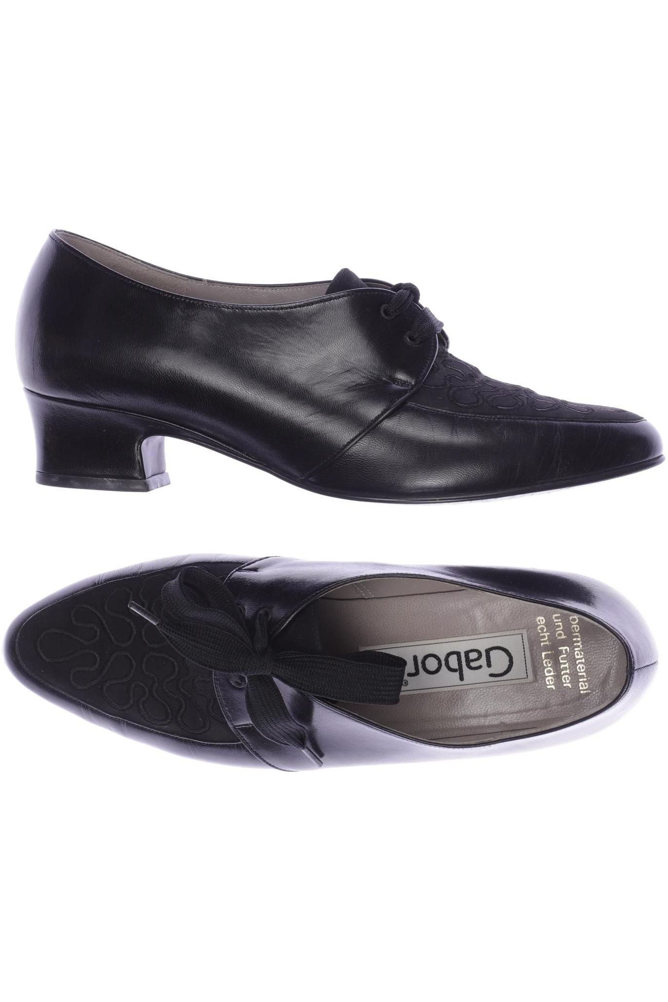 

Gabor Damen Halbschuh, schwarz, Gr. 3.5