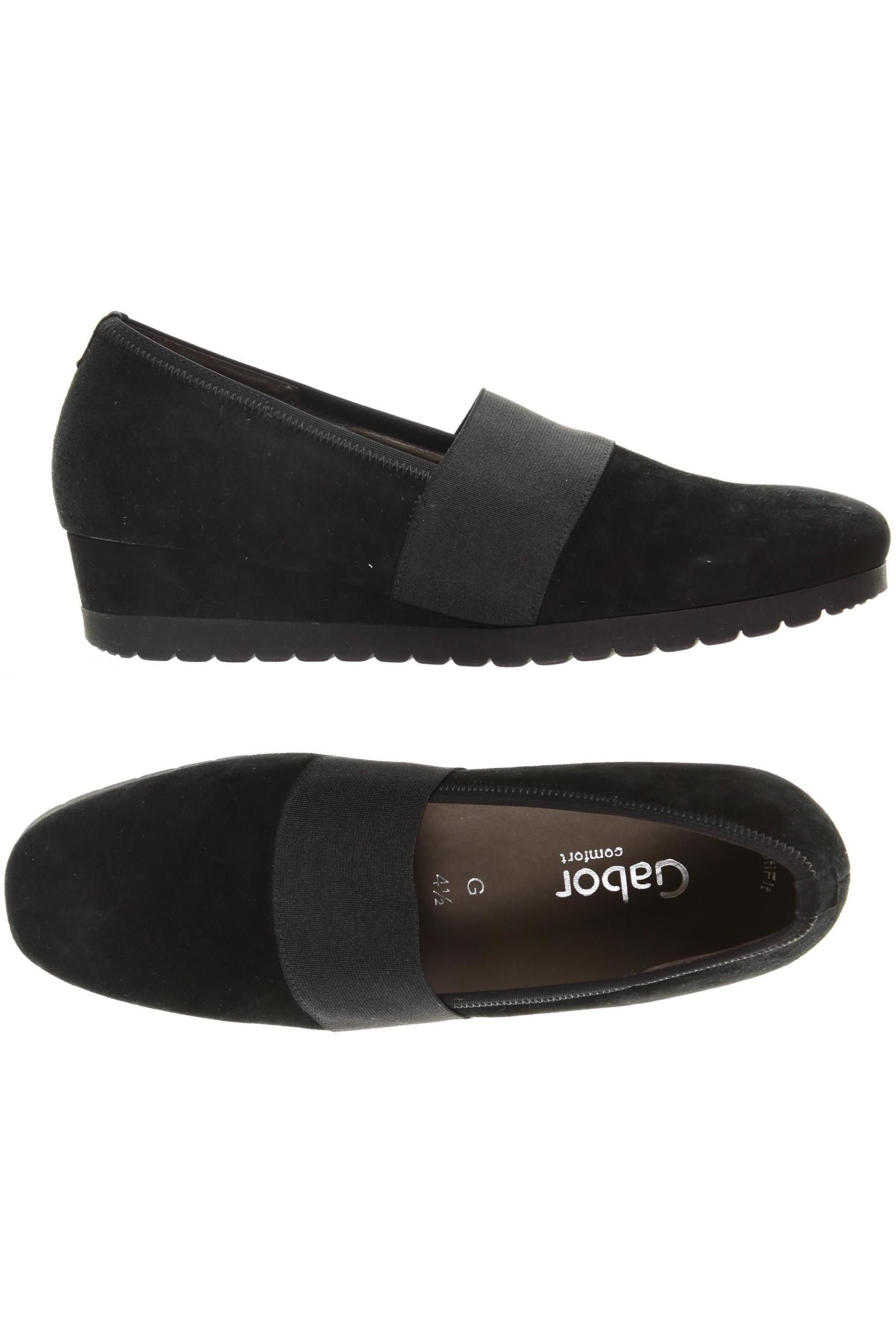 

Gabor Damen Halbschuh, schwarz, Gr. 4.5