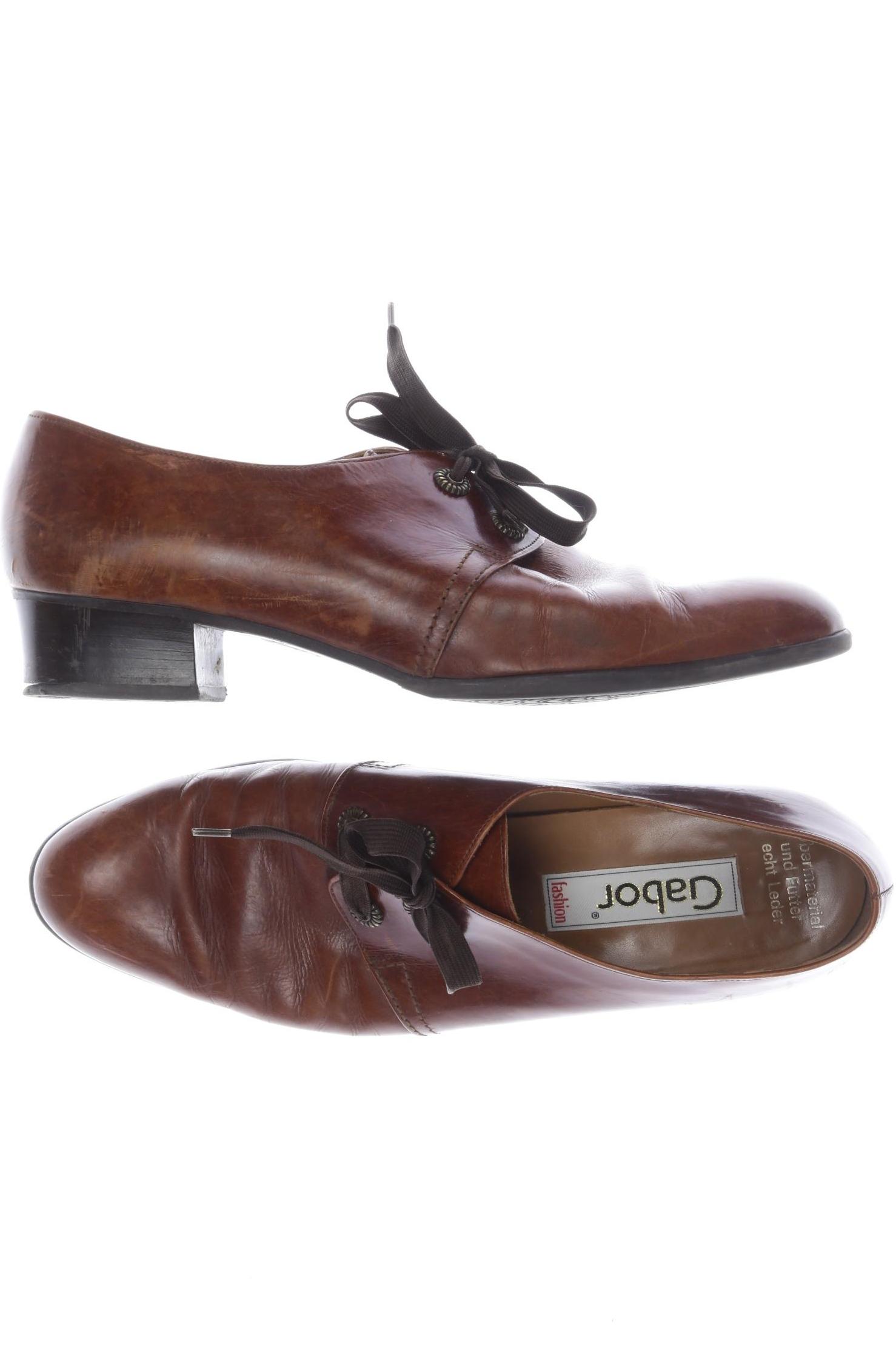 

Gabor Damen Halbschuh, braun, Gr. 8