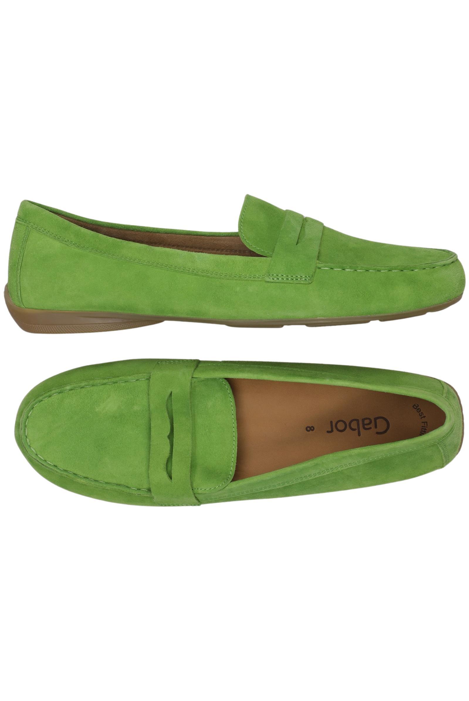 

Gabor Damen Halbschuh, grün, Gr. 8