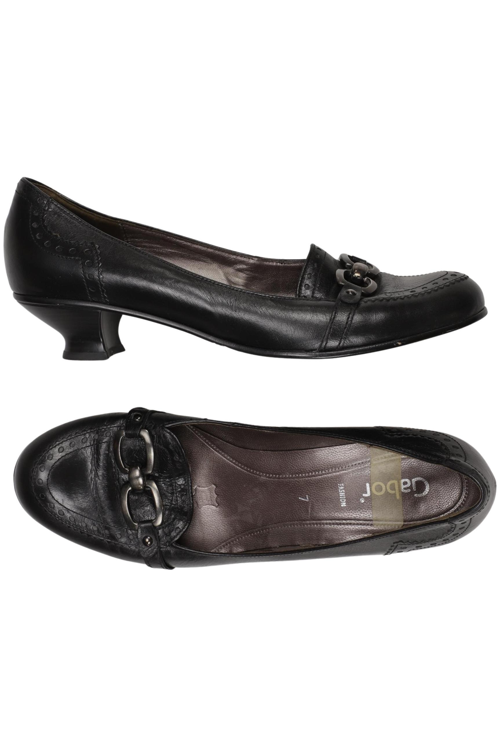 

Gabor Damen Halbschuh, schwarz, Gr. 7