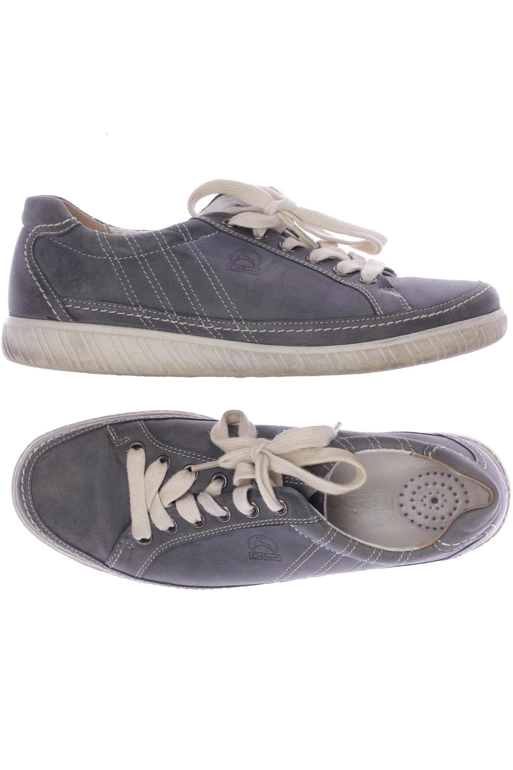 

Gabor Damen Halbschuh, grau, Gr. 5