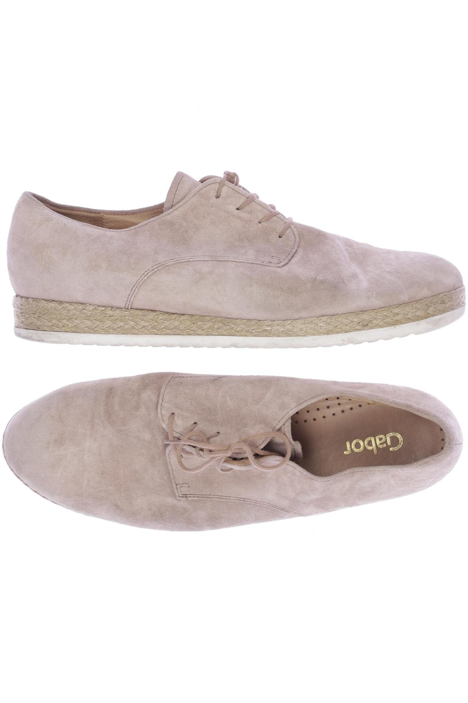 

Gabor Damen Halbschuh, beige, Gr. 8