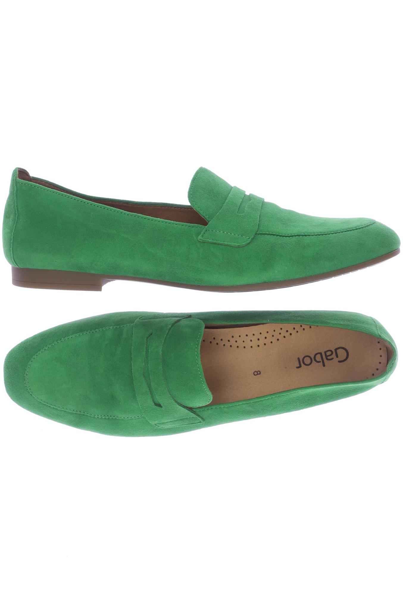 

Gabor Damen Halbschuh, grün, Gr. 8