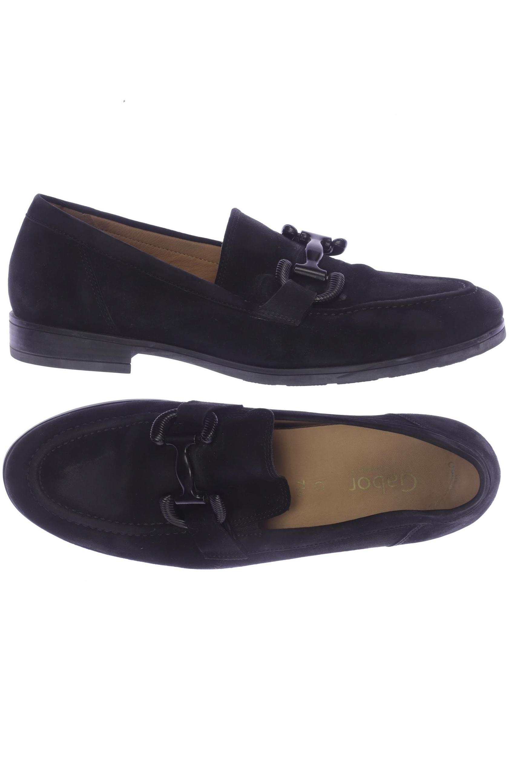 

Gabor Damen Halbschuh, schwarz, Gr. 7.5