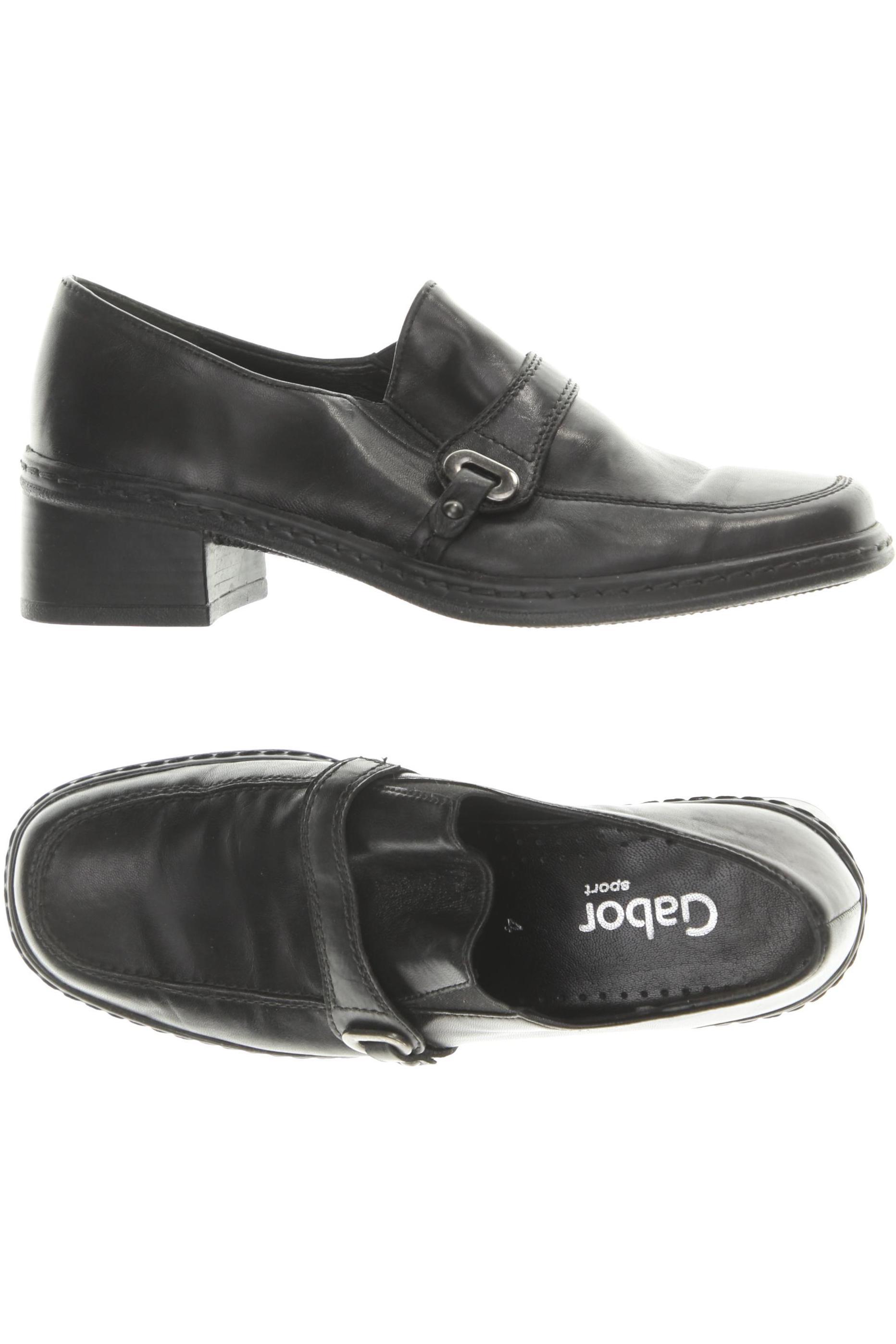 

Gabor Damen Halbschuh, schwarz, Gr. 4