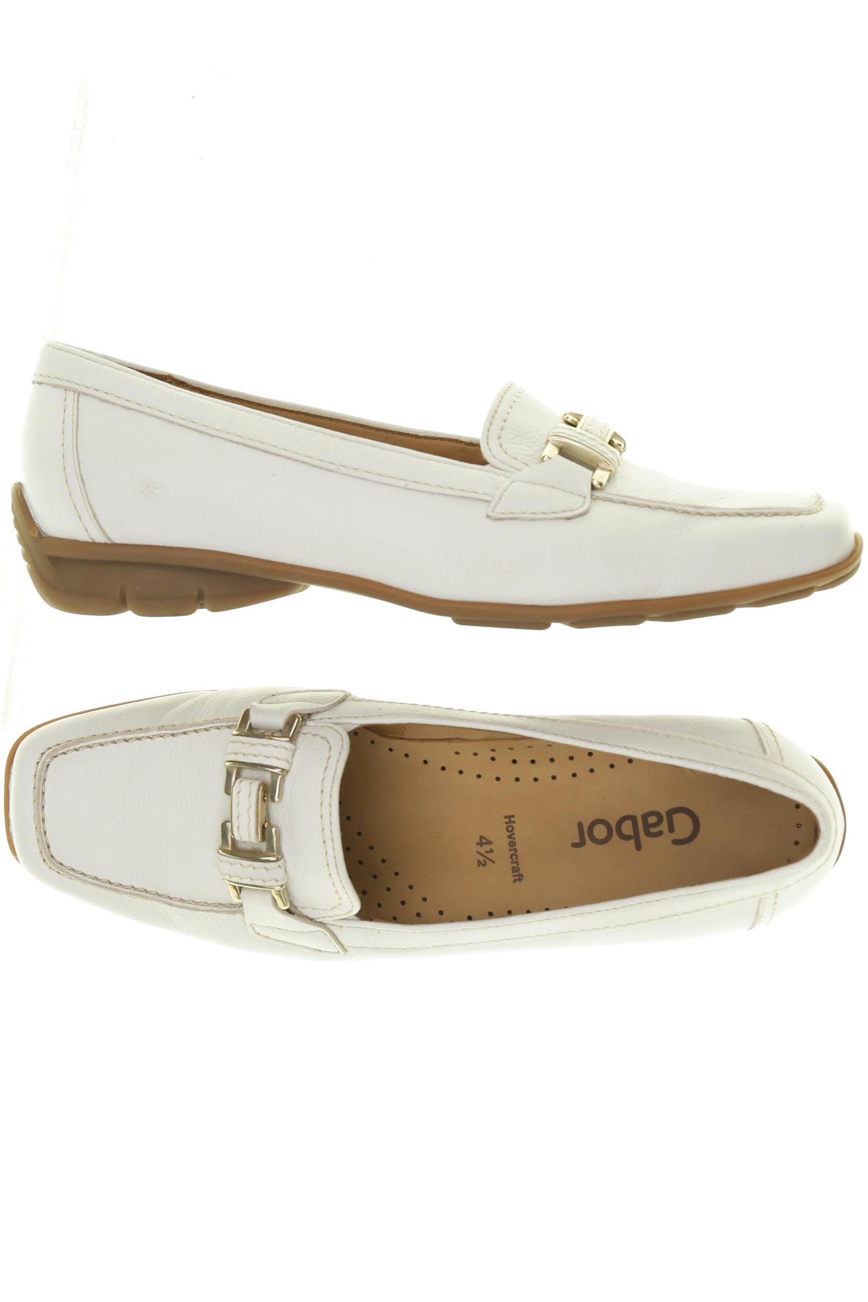 

Gabor Damen Halbschuh, weiß, Gr. 4.5