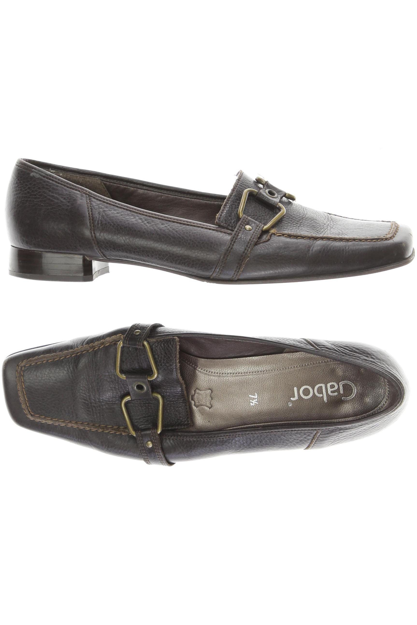 

Gabor Damen Halbschuh, braun, Gr. 7.5