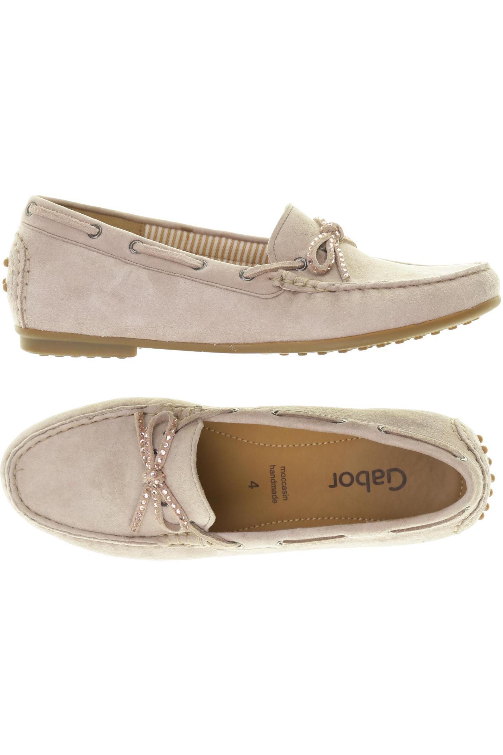 

Gabor Damen Halbschuh, beige, Gr. 4