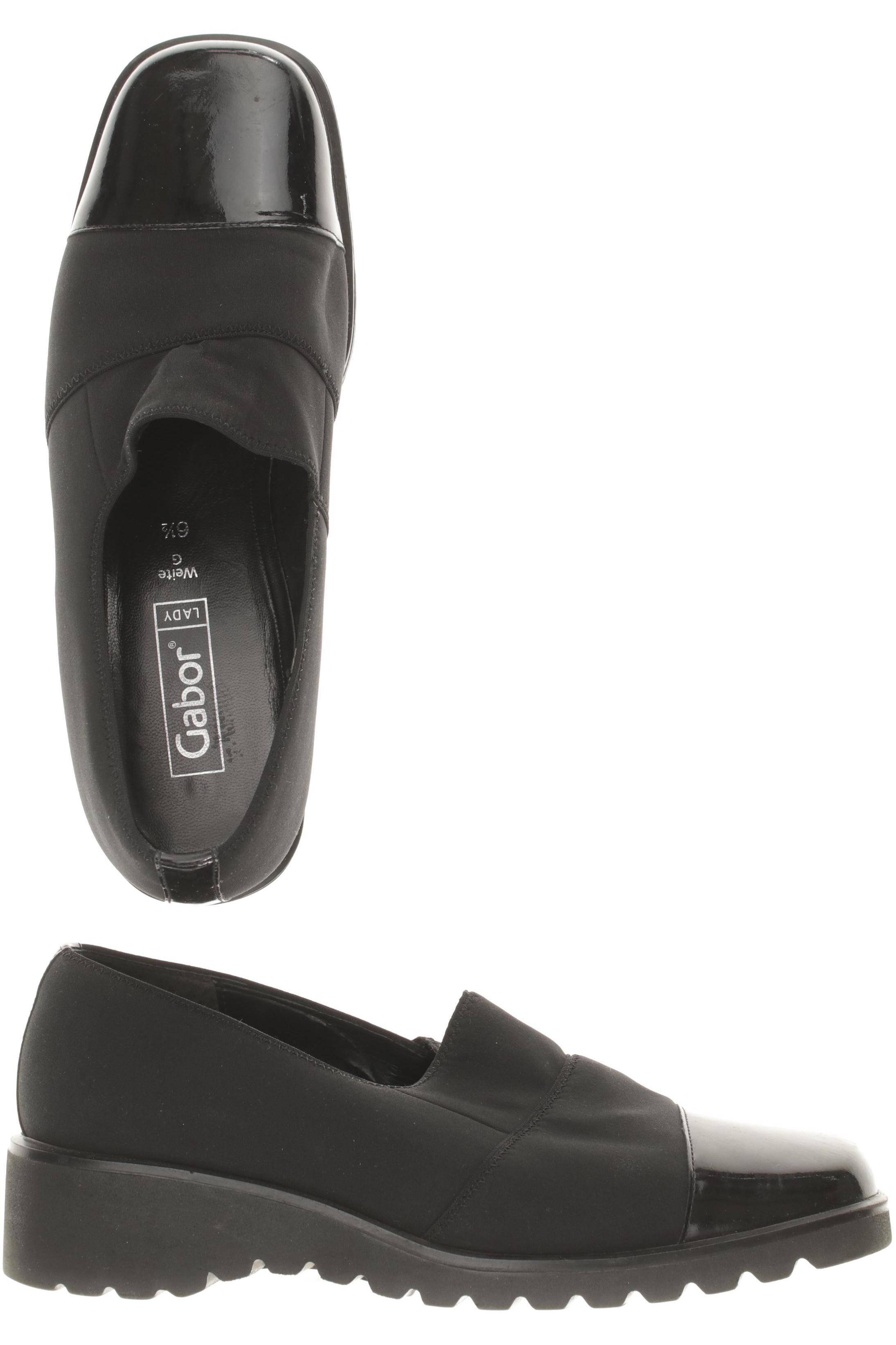 

Gabor Damen Halbschuh, schwarz, Gr. 6.5