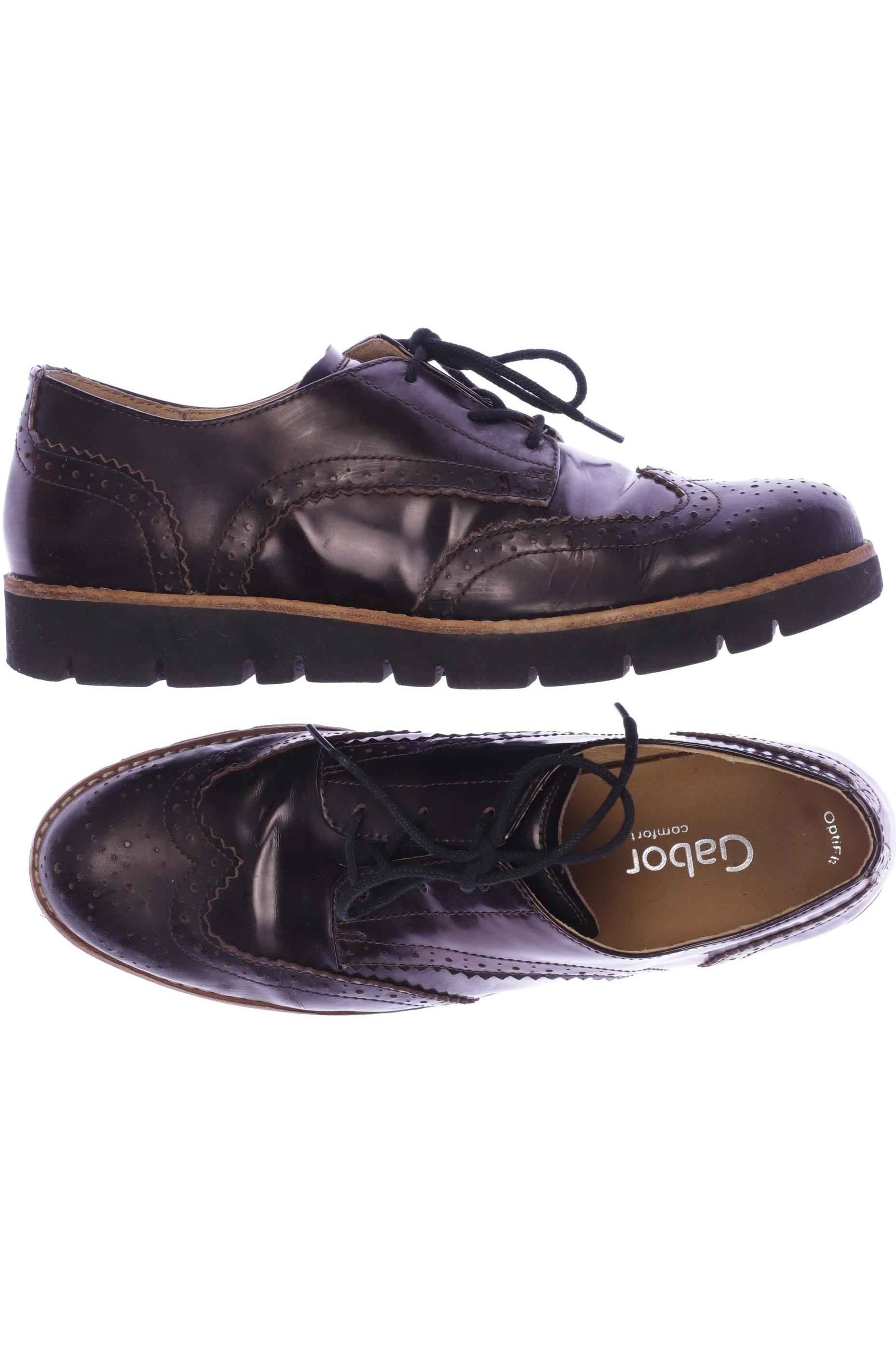 

Gabor Damen Halbschuh, bordeaux, Gr. 6