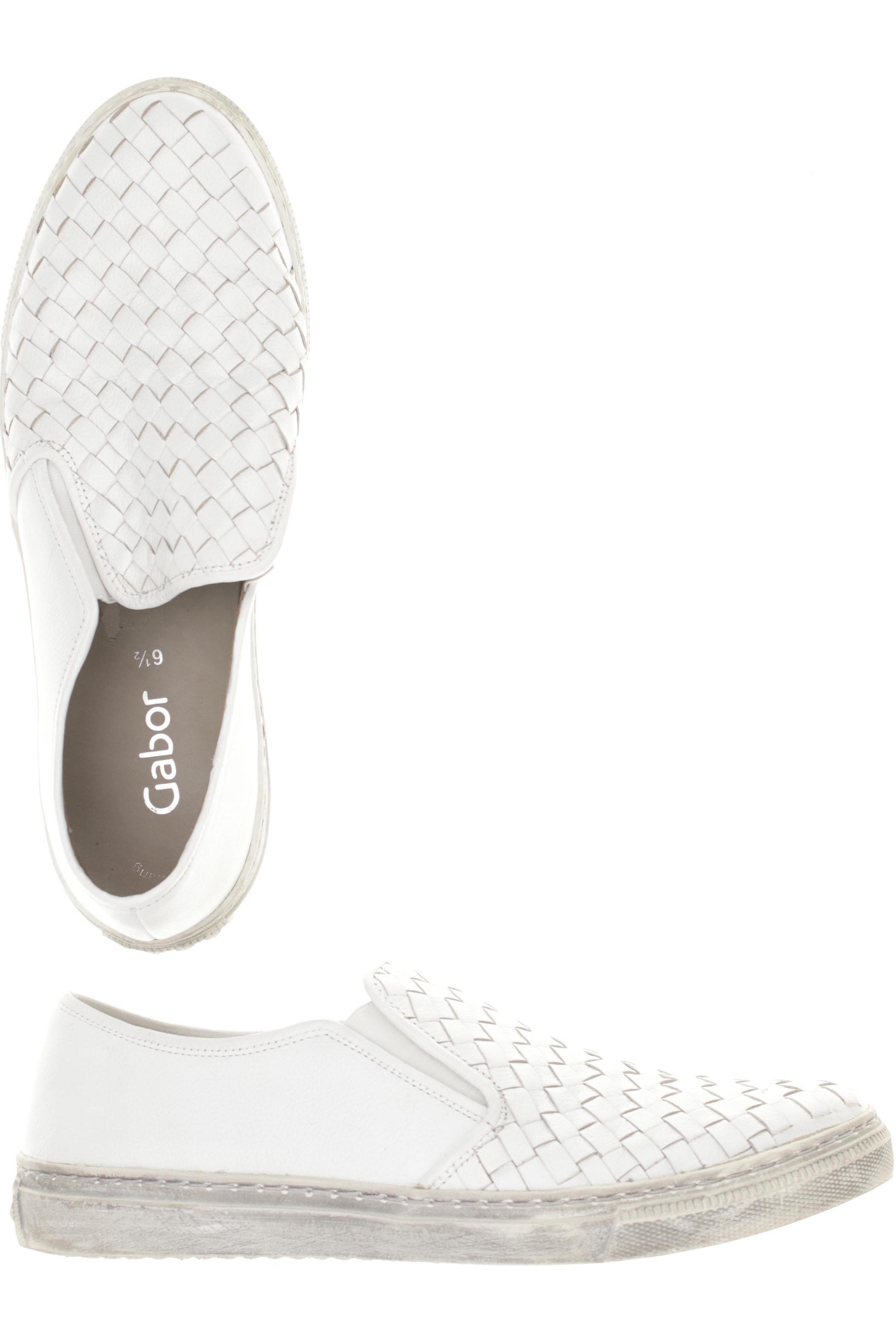 

Gabor Damen Halbschuh, weiß, Gr. 6.5