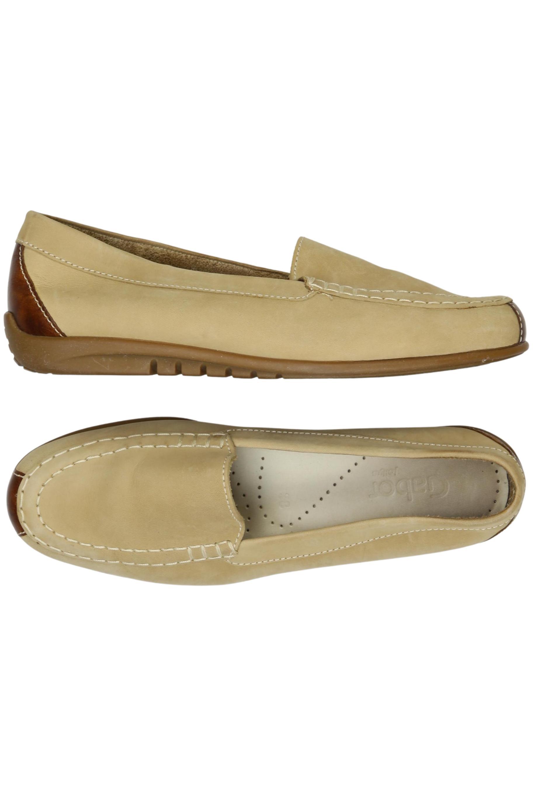 

Gabor Damen Halbschuh, beige, Gr. 38