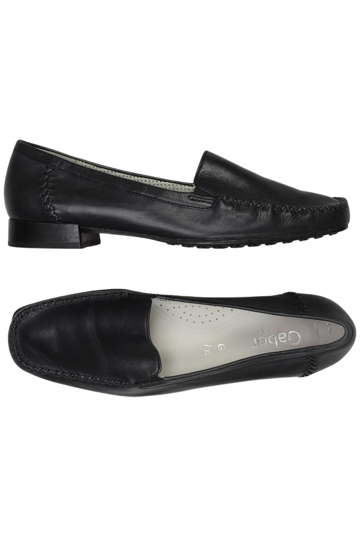 

Gabor Damen Halbschuh, schwarz, Gr. 7.5