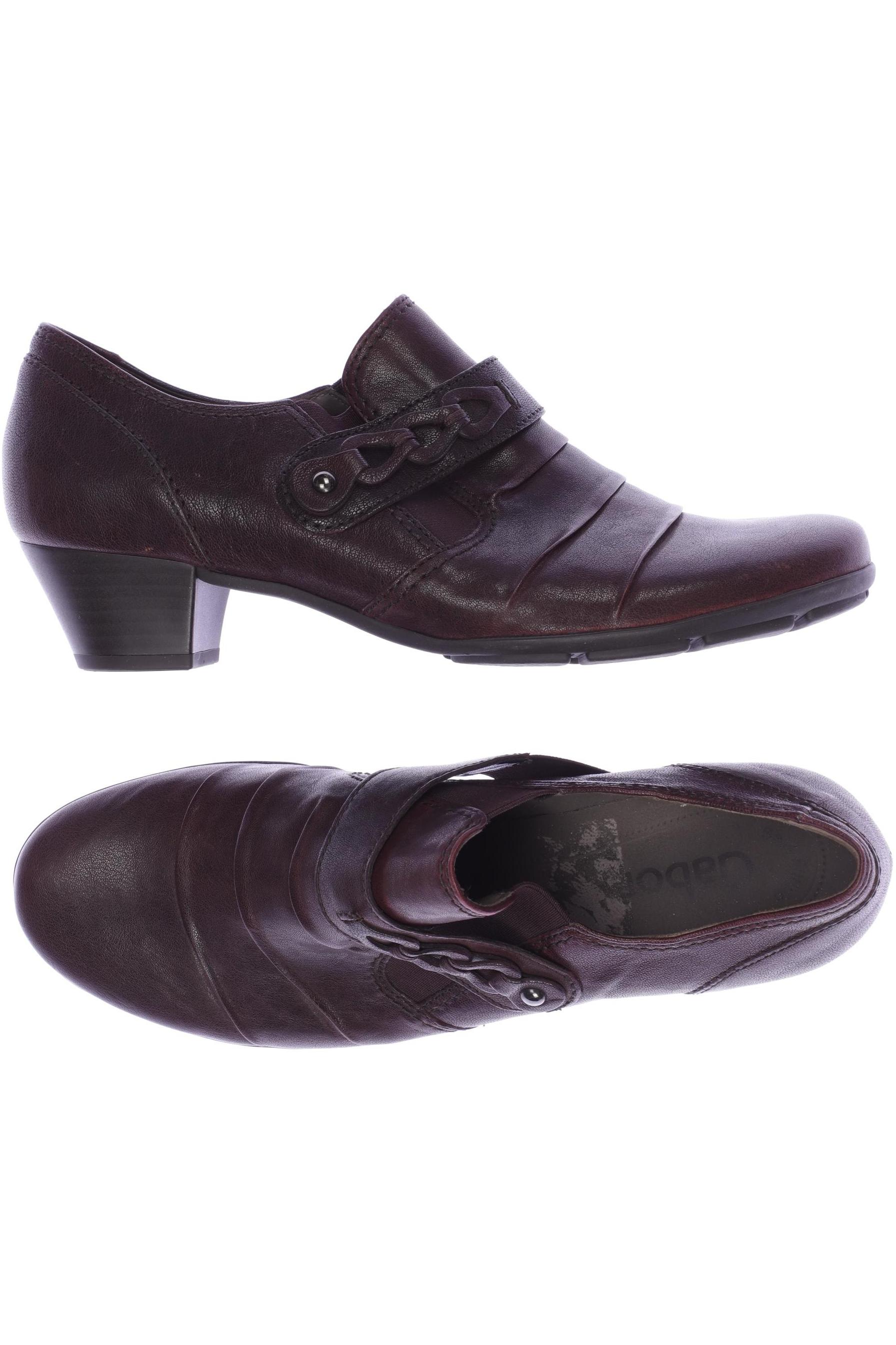 

Gabor Damen Halbschuh, bordeaux, Gr. 5.5
