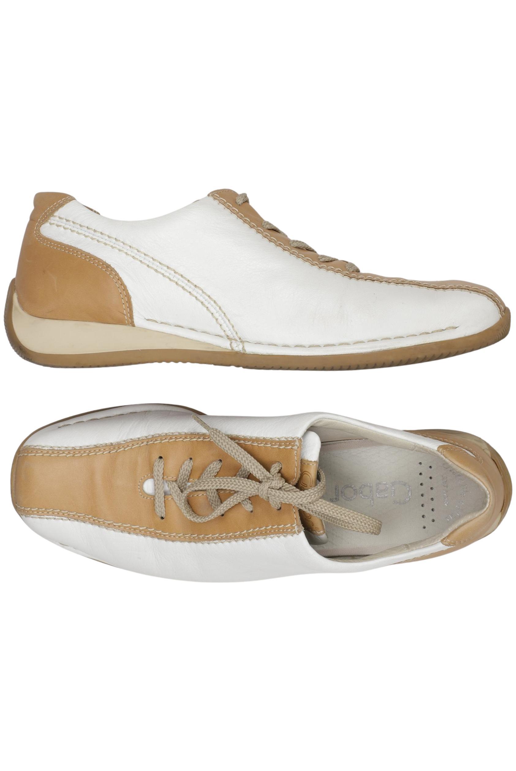 

Gabor Damen Halbschuh, beige, Gr. 38.5