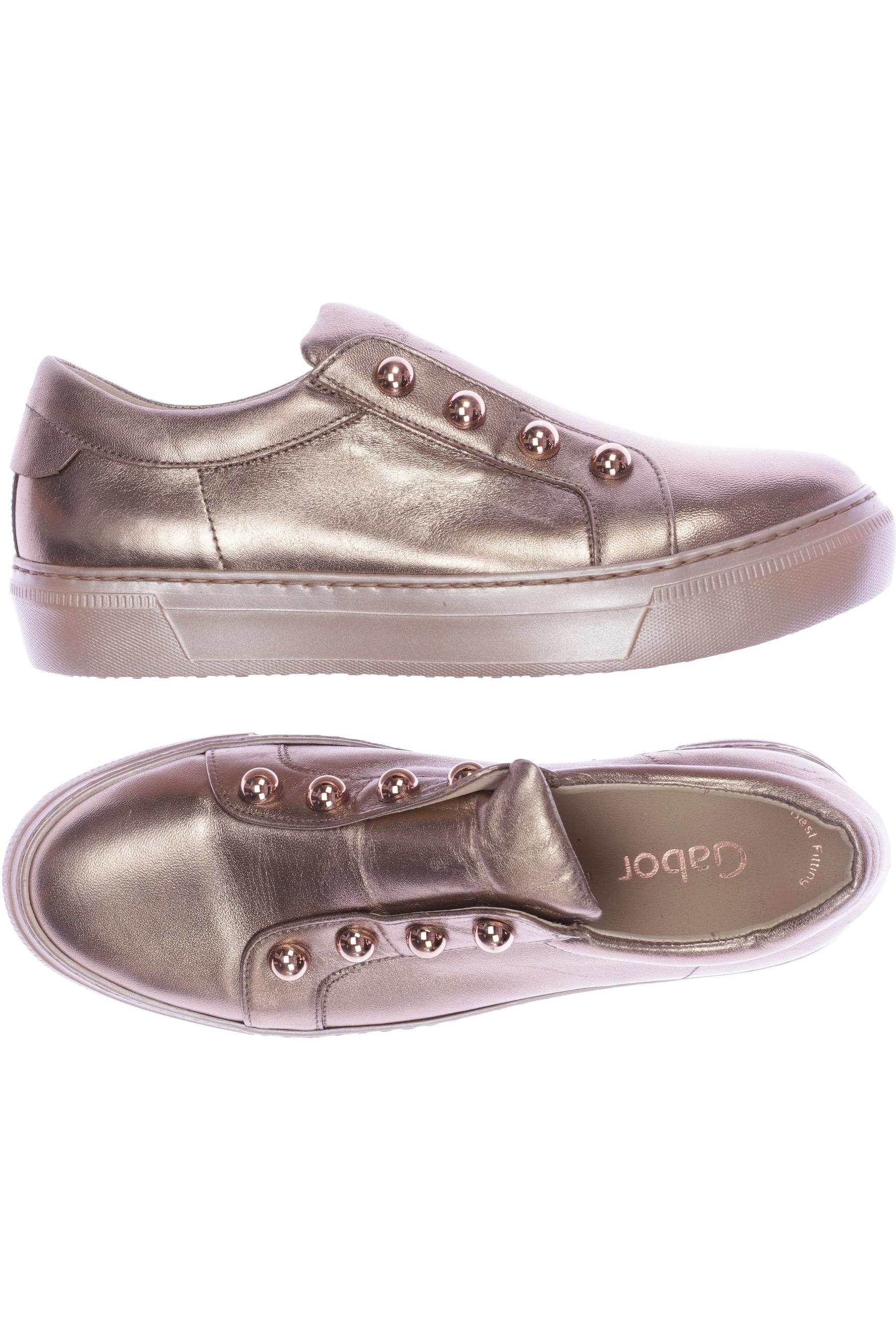 

Gabor Damen Halbschuh, beige, Gr. 5